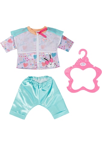 Baby Born Puppenkleidung »Freizeitanzug Aqua, 43 cm«, mit Kleiderbügel kaufen