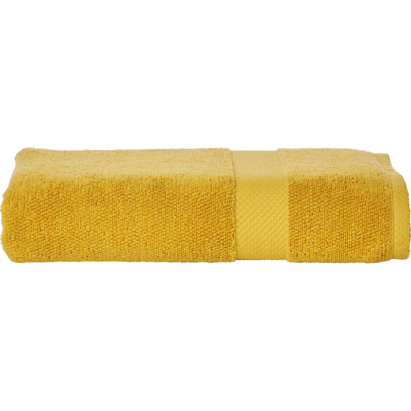 DONE. Badetücher »Deluxe« 1-tlg., Uni Farben, Hotelqualität aus hochwertigem Zwirnfrottier goldfarben Obermaterial: 100% Baumwolle B/L: 100 cmx150 cm