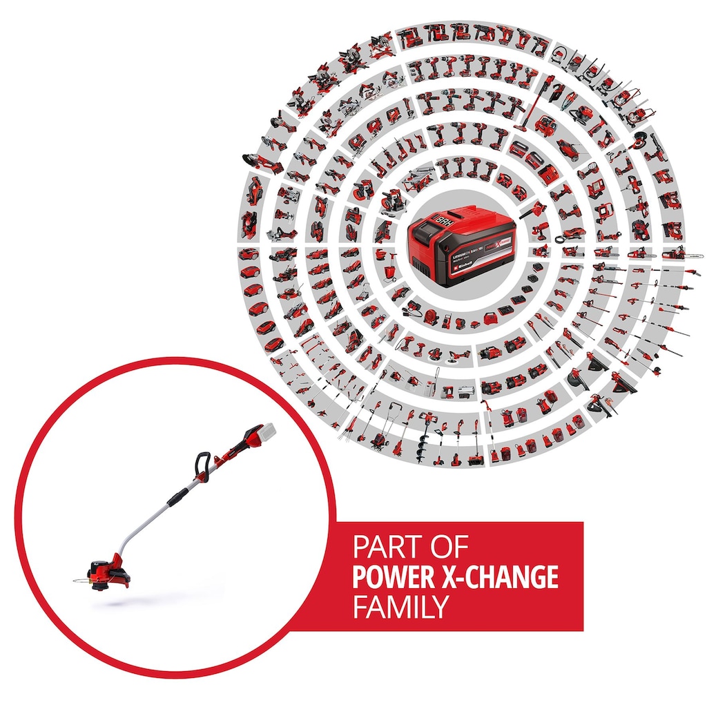 Einhell Akku-Rasentrimmer »GE-CT 36/30 Li E Solo«