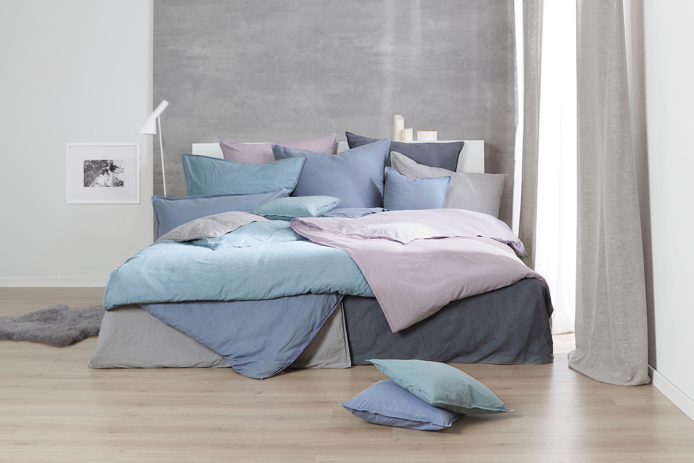 7. Bild von Primera Kissenbezüge »Kissenbezug »Stone Washed««, (2 St.), mit Stone-Washed Optik