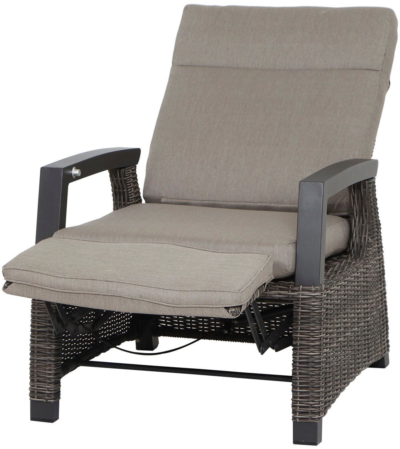 Siena Garden Gartenlounge-Set »Corido«, (Set, 8 tlg.), bestehend aus 4 Sesseln und 4 Auflagen