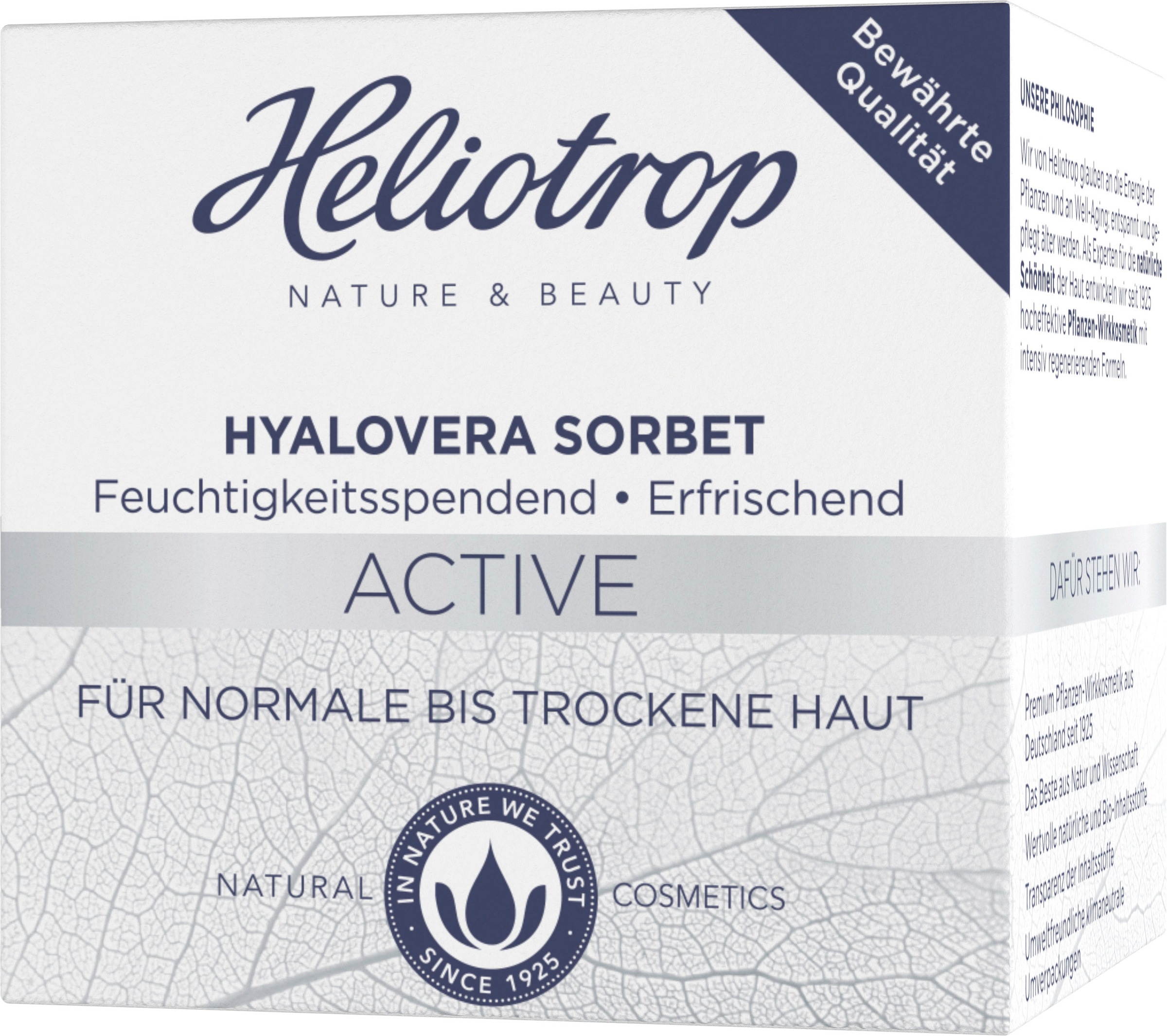 HELIOTROP »Active Hyaloevera Sorbet« Gesichtsserum