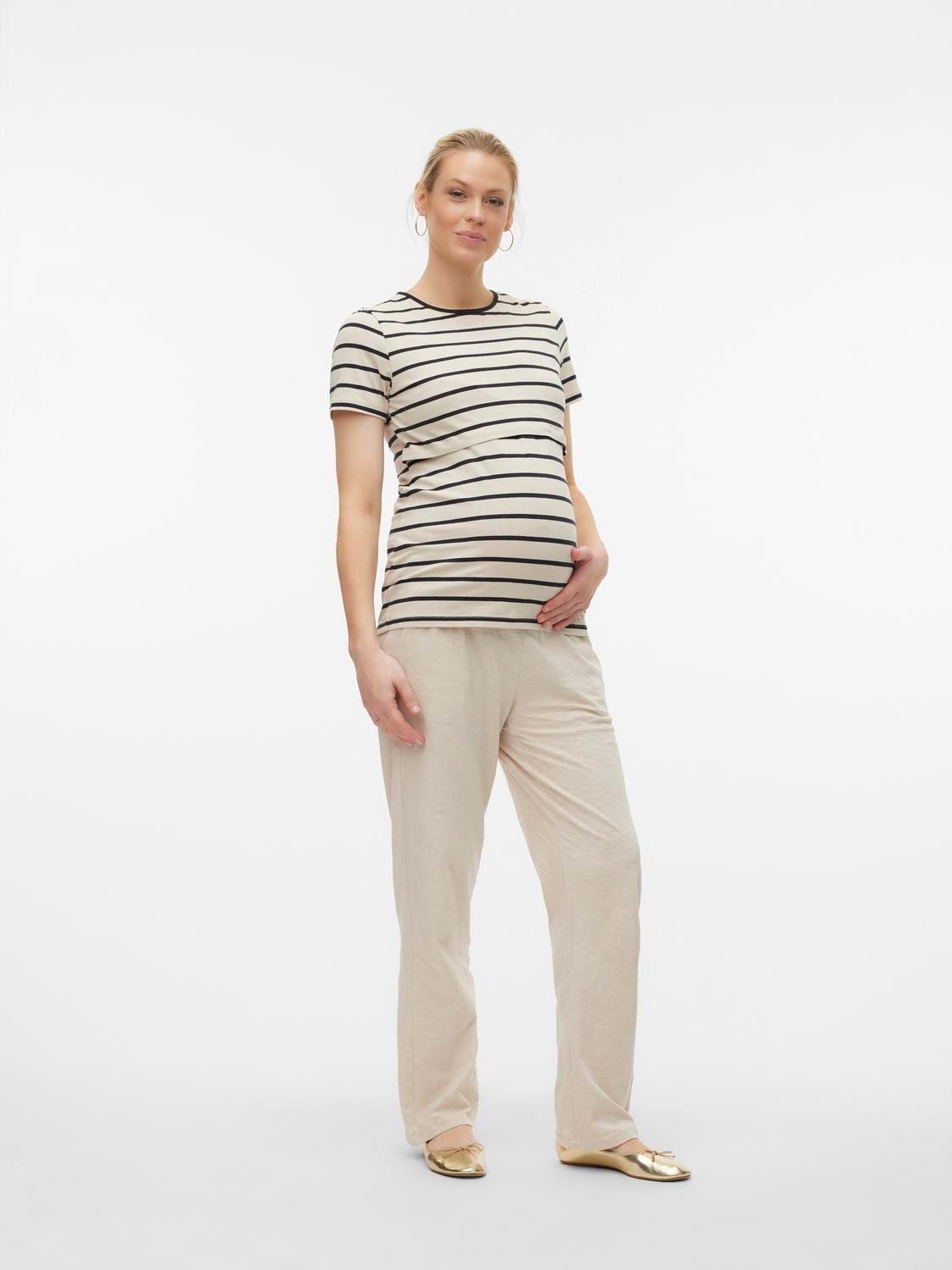 Mamalicious Schlupfhose »MLIVY JRS PANTS NOOS«, Sommerhose