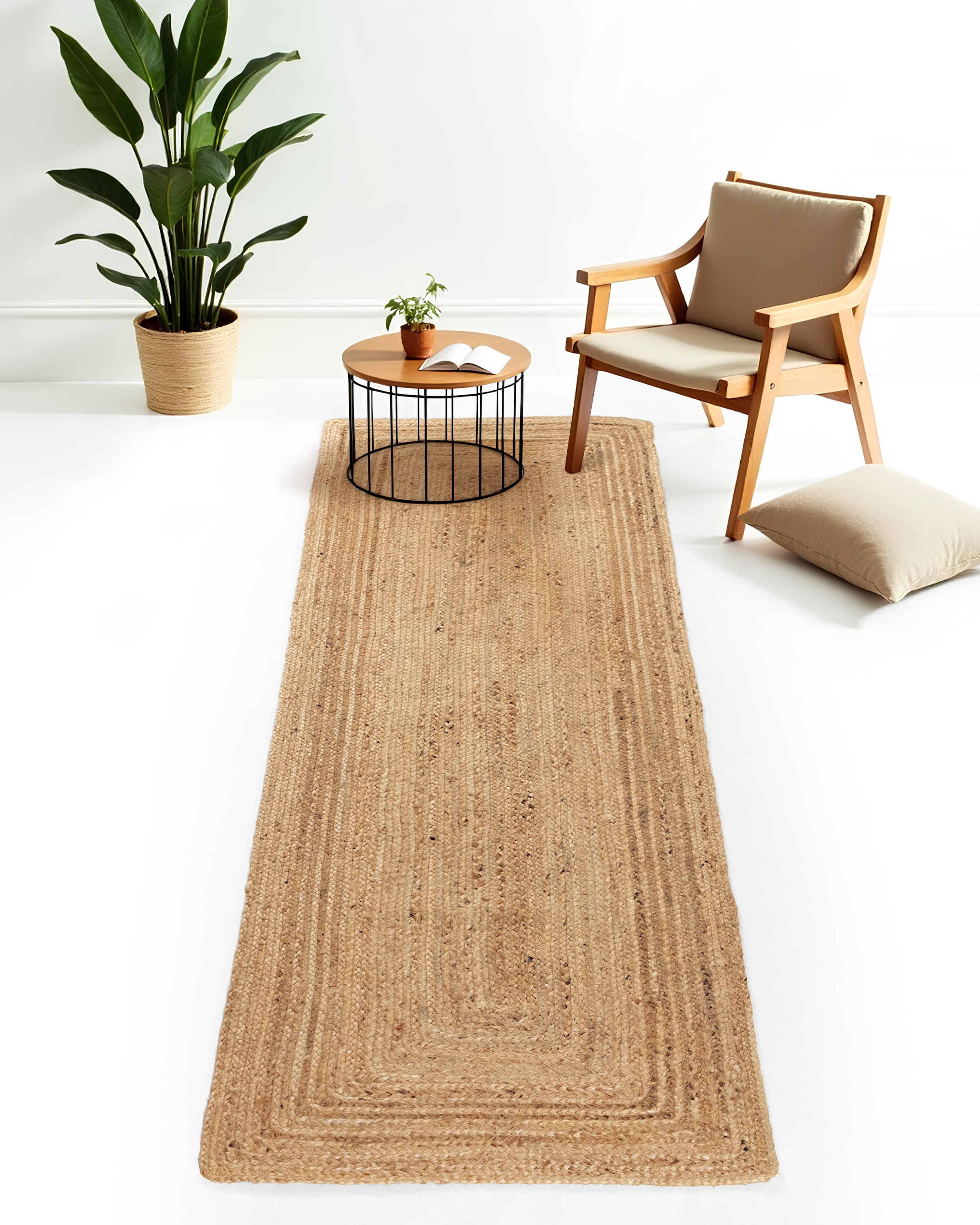 carpetfine Teppich »Nele Juteteppich Naturfaser«, rechteckig, 6 mm Höhe, ge günstig online kaufen