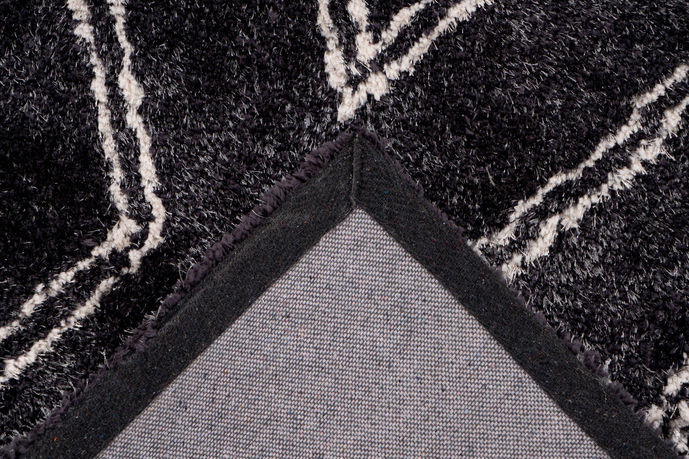 my home Hochflor-Teppich »Jeana«, rechteckig, 27 mm Höhe, retro, Wohnzimmer