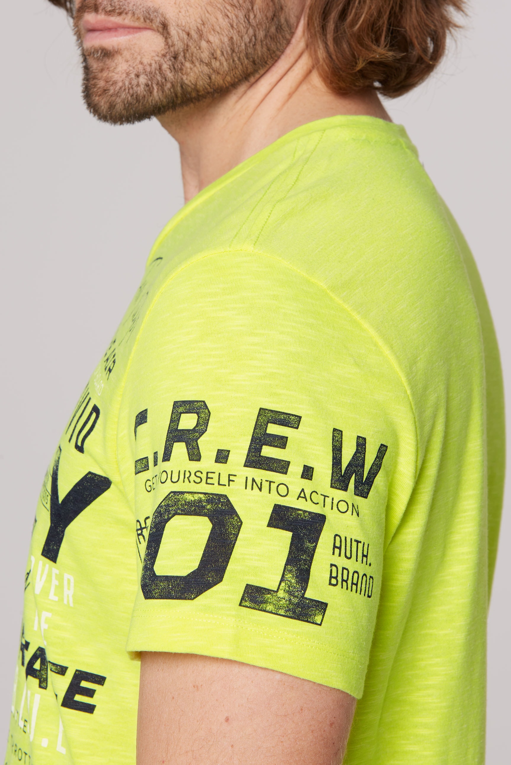 CAMP DAVID T-Shirt, mit Print