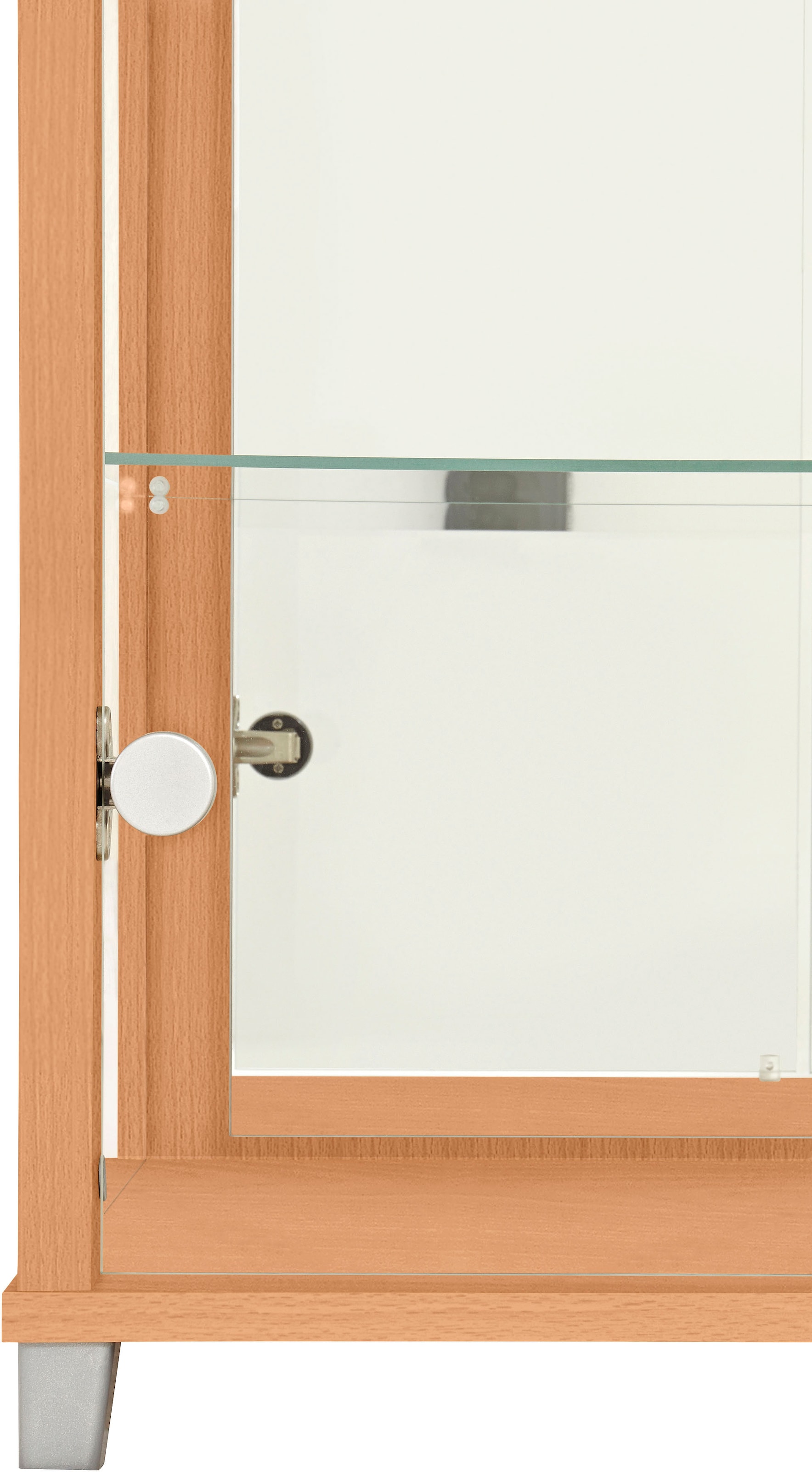 fif möbel Vitrine »OPTIMA« Standvitrine/Glasvitrine 2x Glastür,perfekt für Sammler,Sammlervitrine