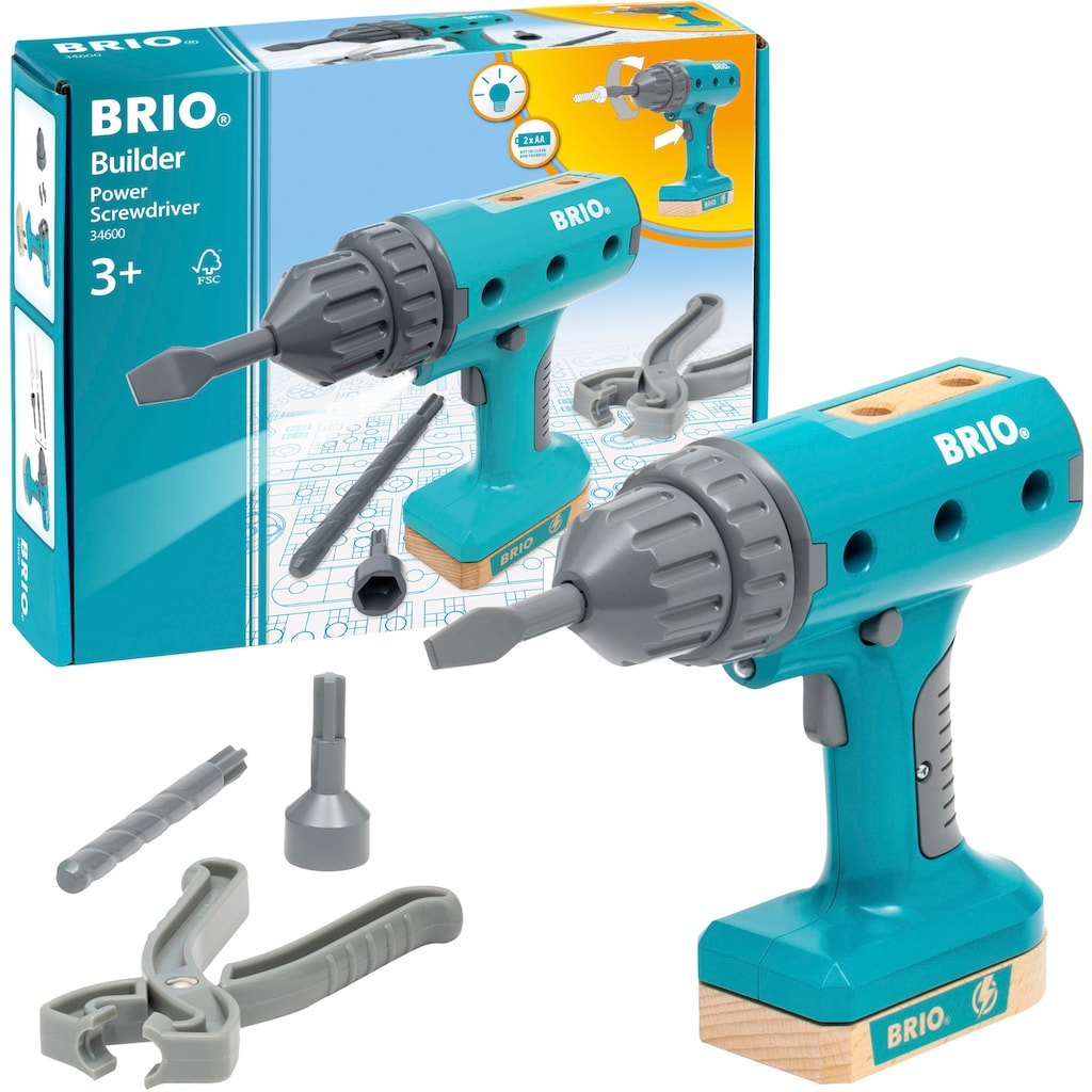 BRIO® Kinder-Akkuschrauber »Builder Akkuschrauber«