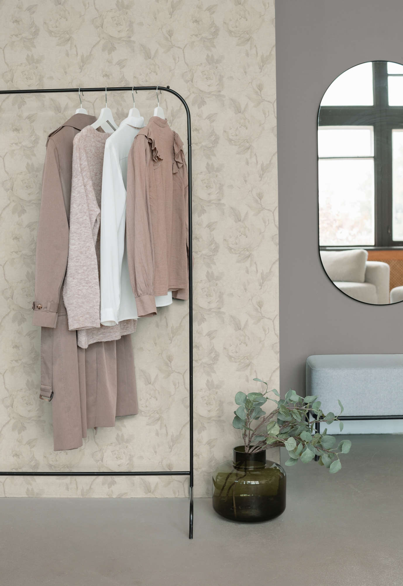 A.S. Création Vliestapete »Pintwalls III Florale Struktur-Tapete« Kunst strukturiert