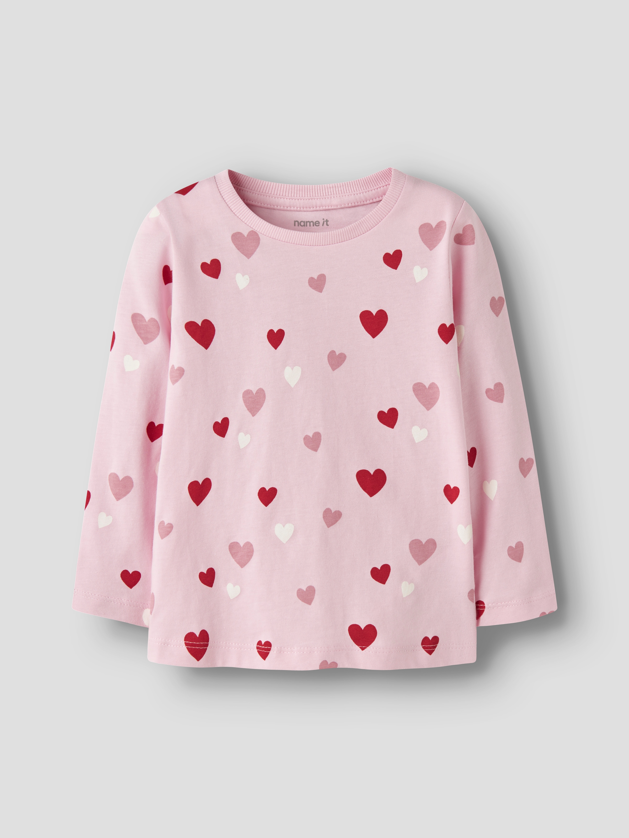 Name It Langarmshirt »NMFNIA 3P LS TOP« Packung, 3 Baumwolle, regular fit