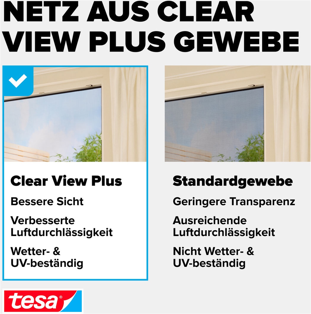 tesa Insektenschutz-Tür »FALT Alu Rahmen teleskopierbar Premium für Türen« Packung, Teleskop Alu Rahmen, 1 Stk. tlg. Alu Insektenschutz 80 cm x 170 cm bis 100x cm x 220 cm