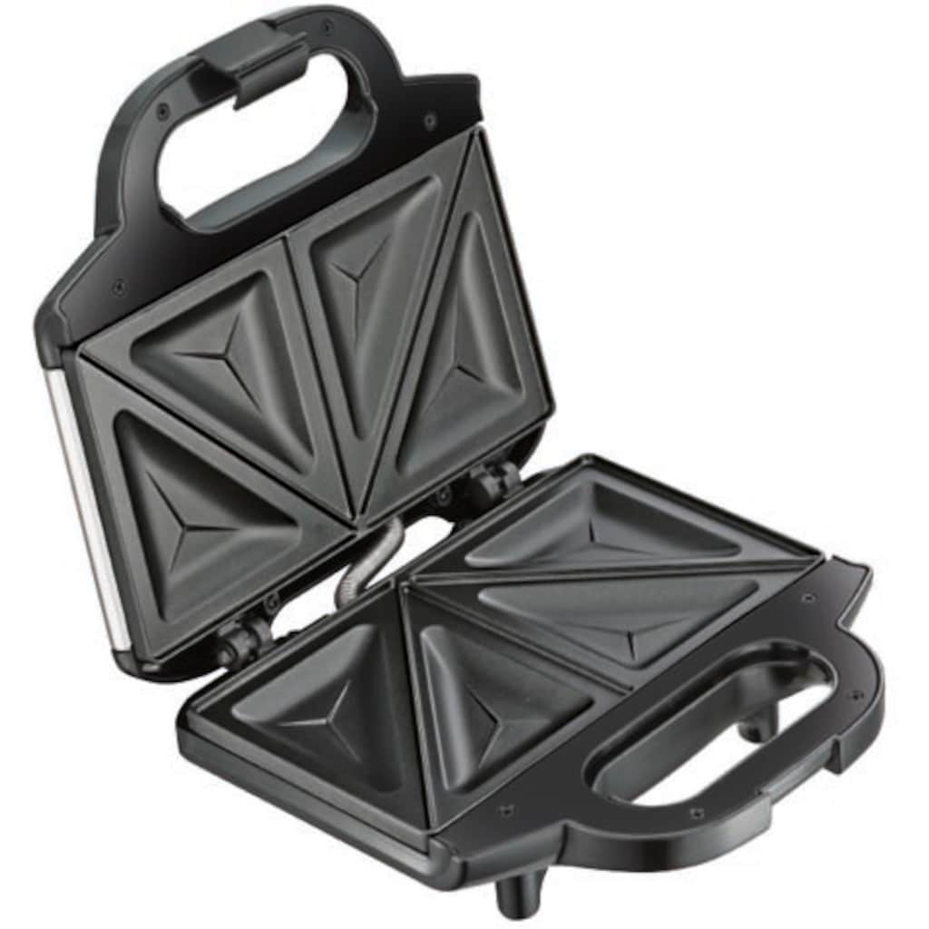 Tefal Sandwichmaker »SM1552 Ultracompact«, 700 W, antihaftbeschichtete Platten, leichte Reinigung, Maße: 26,5x12x26 cm