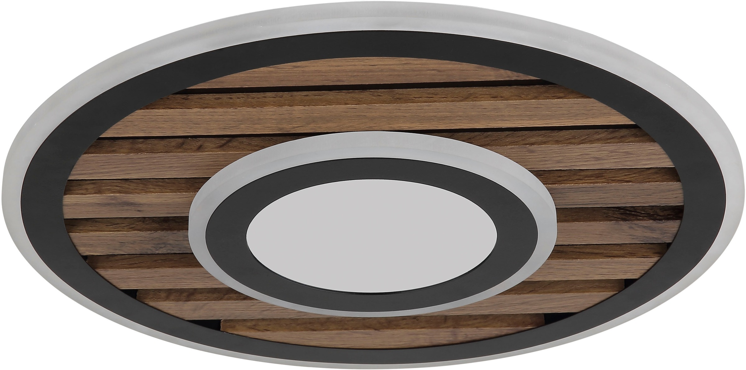 GLOBO LIGHTING LED Deckenleuchte »WOODY« LED-Modul 1 Stk. Warmweiß Deckenla günstig online kaufen