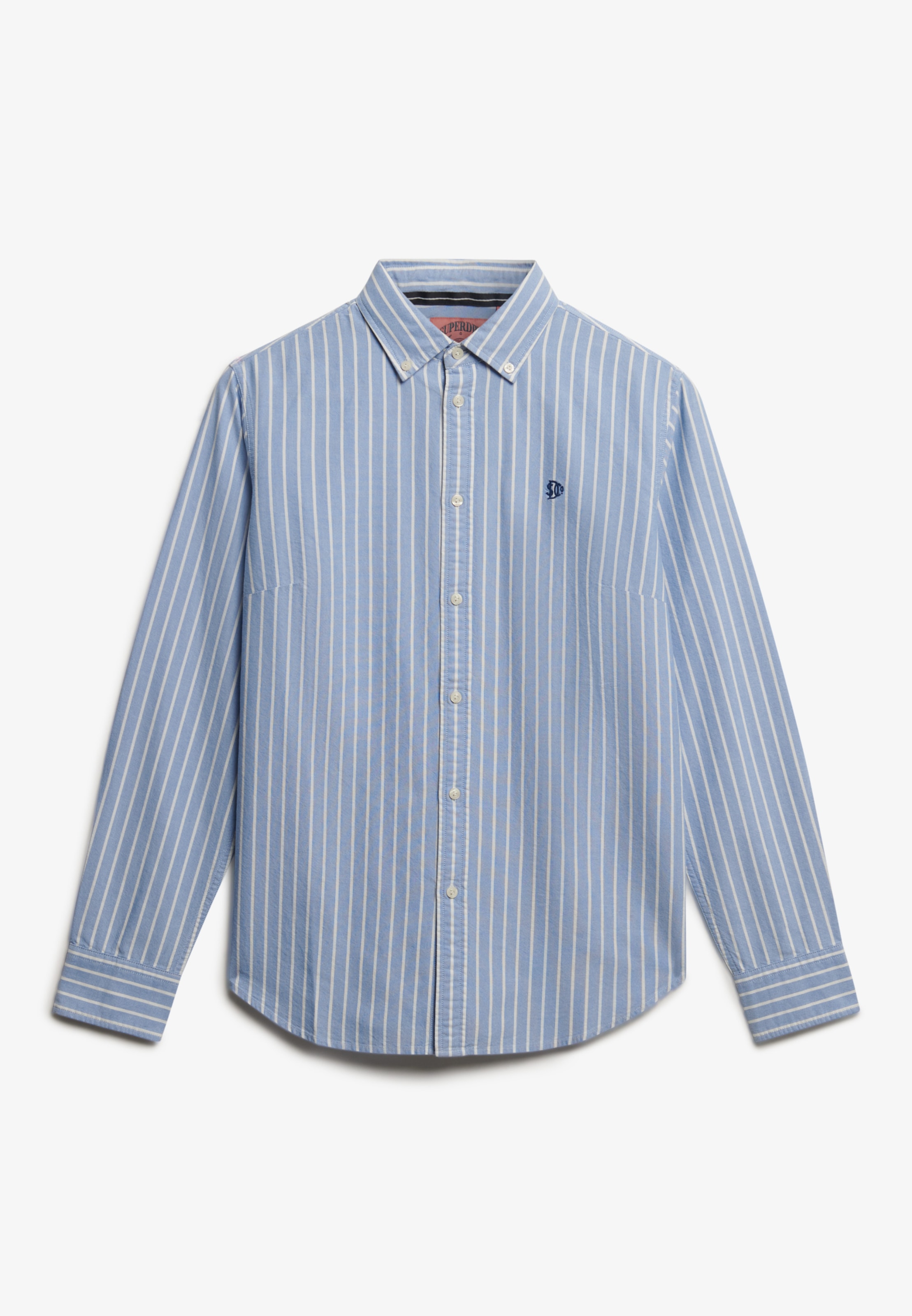 Superdry Hemdbluse »SLIM OXFORD BD L/S SHIRT« Baumwolle, slim fit