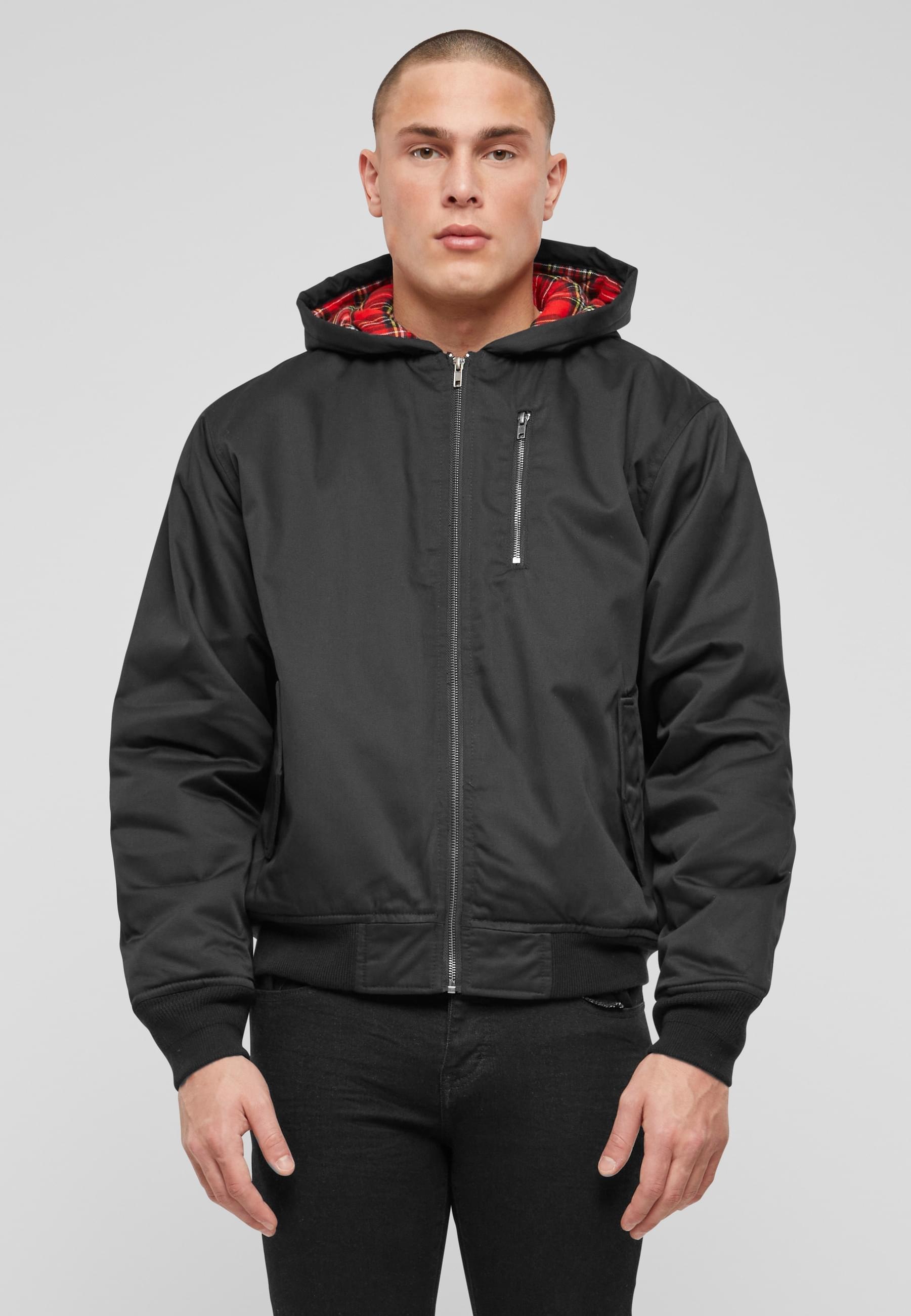 Brandit Winterjacke »Brandit Herren Lord Canterbury Hooded Winter Jacket« 1 Stk. tlg. mit Kapuze