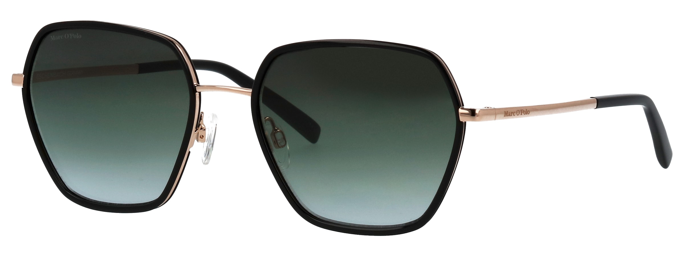 Marc O'Polo Sonnenbrille »Modell 505122« Form Hexagon, Logoschriftzug auf Bügel, Metallfassung