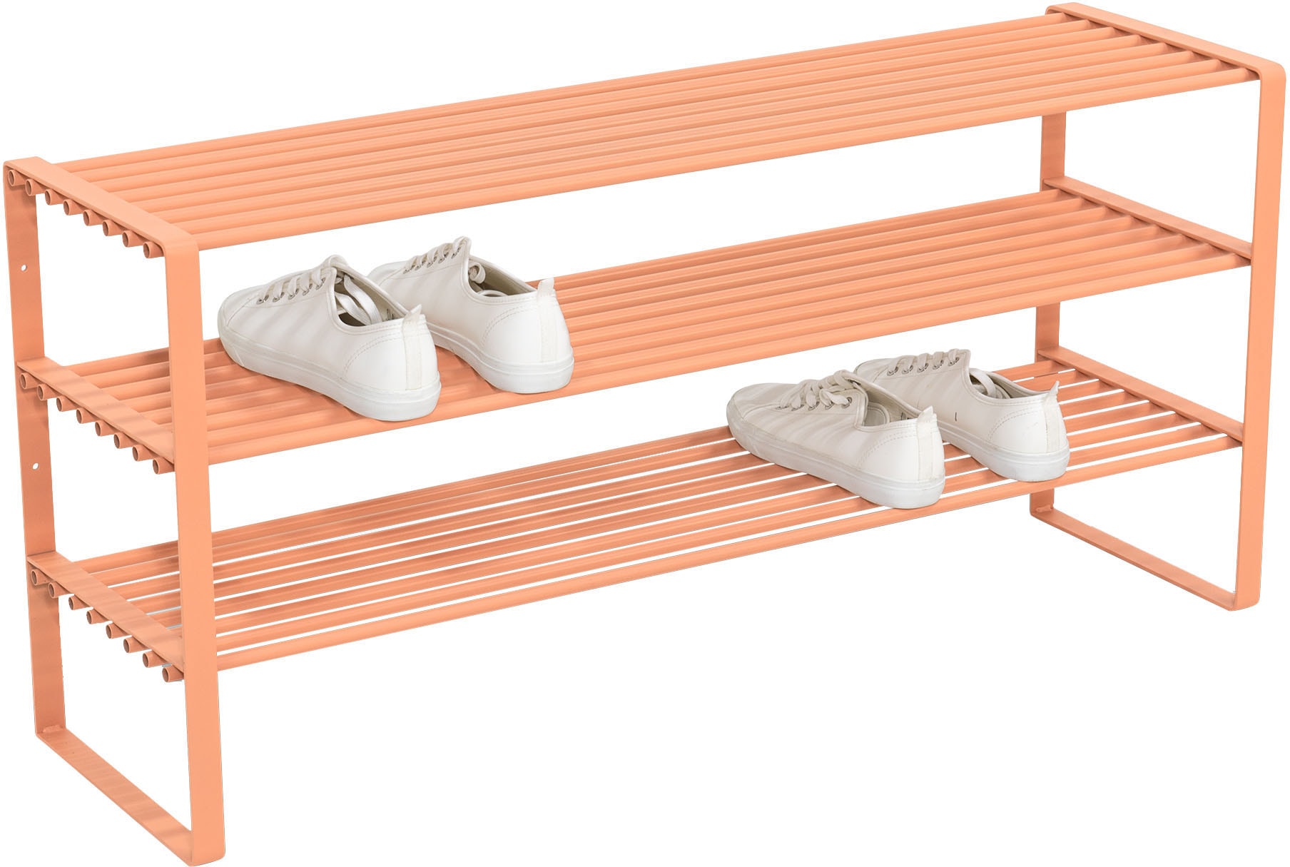 Spinder Design Schuhregal »REX SR 2 - 100 cm«, (1 St.), Regal aus Stahl, wahlweise Breite 70 cm oder 100 cm