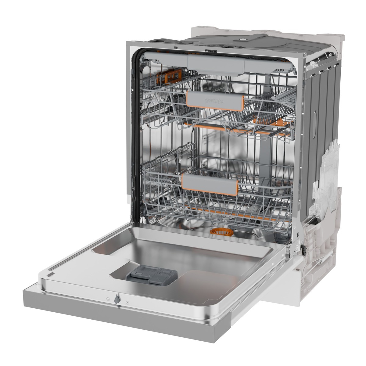 GORENJE teilintegrierbarer Geschirrspüler »GI673C90X«, 16 Maßgedecke, TotalDry - auto. Türöffnung