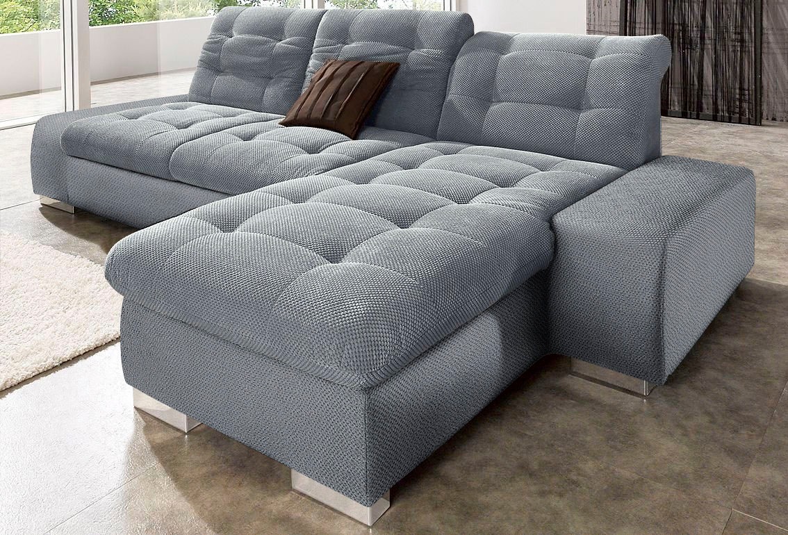 sit&more Ecksofa "Sonoma L-Form", wahlweise mit Bettfunktion und Bettkasten günstig online kaufen