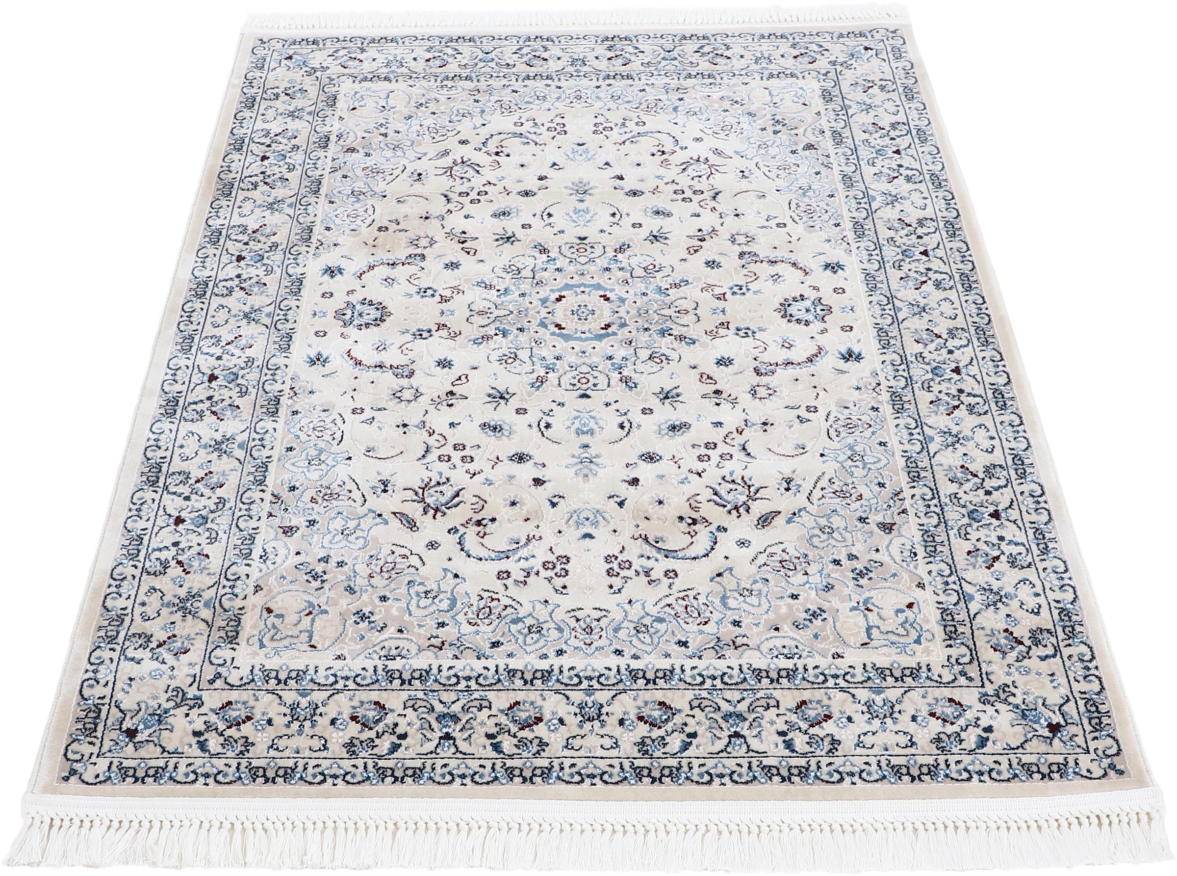 carpetfine Teppich »Nain Diane, auch als Läufer«, rechteckig, 8 mm Höhe, Ku günstig online kaufen