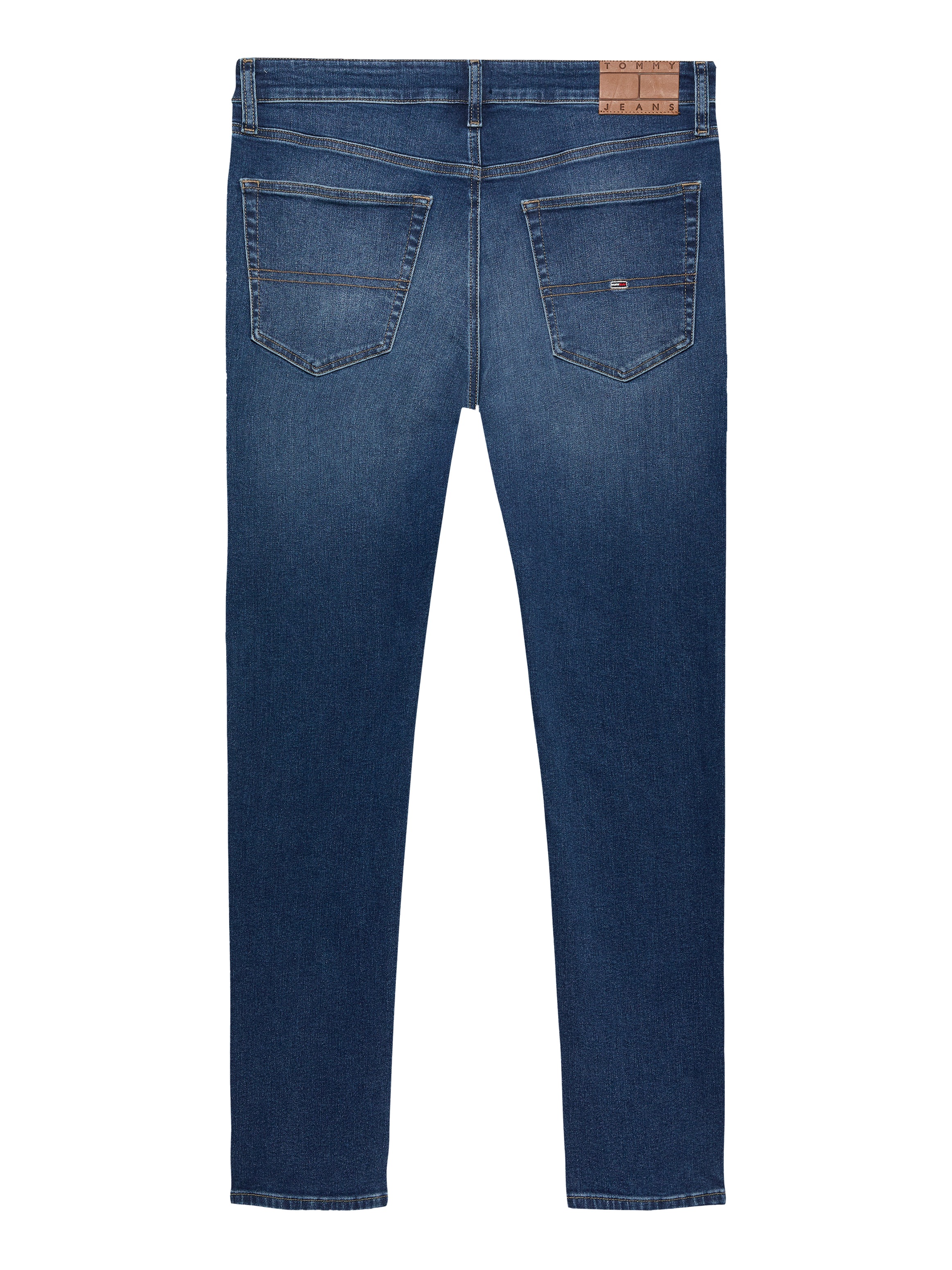 Tommy Jeans Slim-fit-Jeans »Austin Slim Tapered«, Mit Gürtelschlaufen