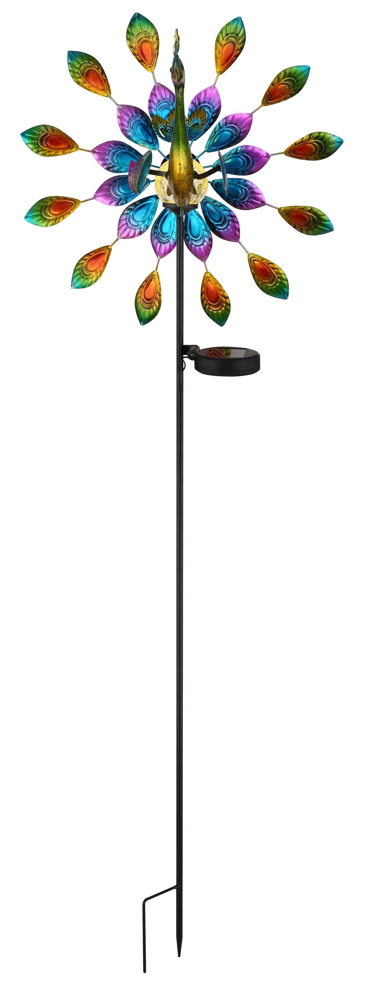 GLOBO LIGHTING LED Solarleuchte »SOLARLEUCHTE METALL SCHWARZ MATT, 1XLED« L günstig online kaufen