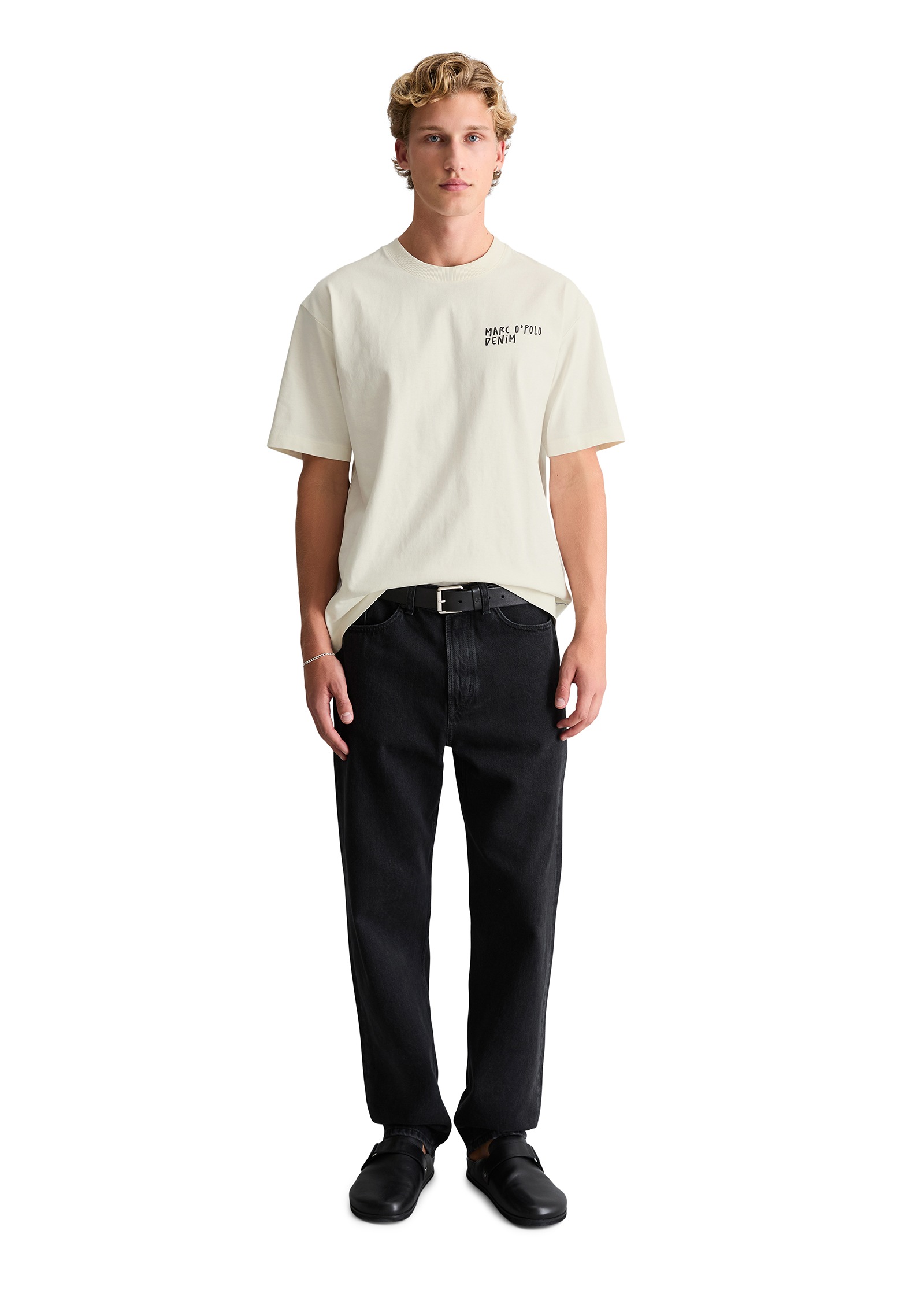 Marc O'Polo DENIM T-Shirt relaxed mit Rückenprint