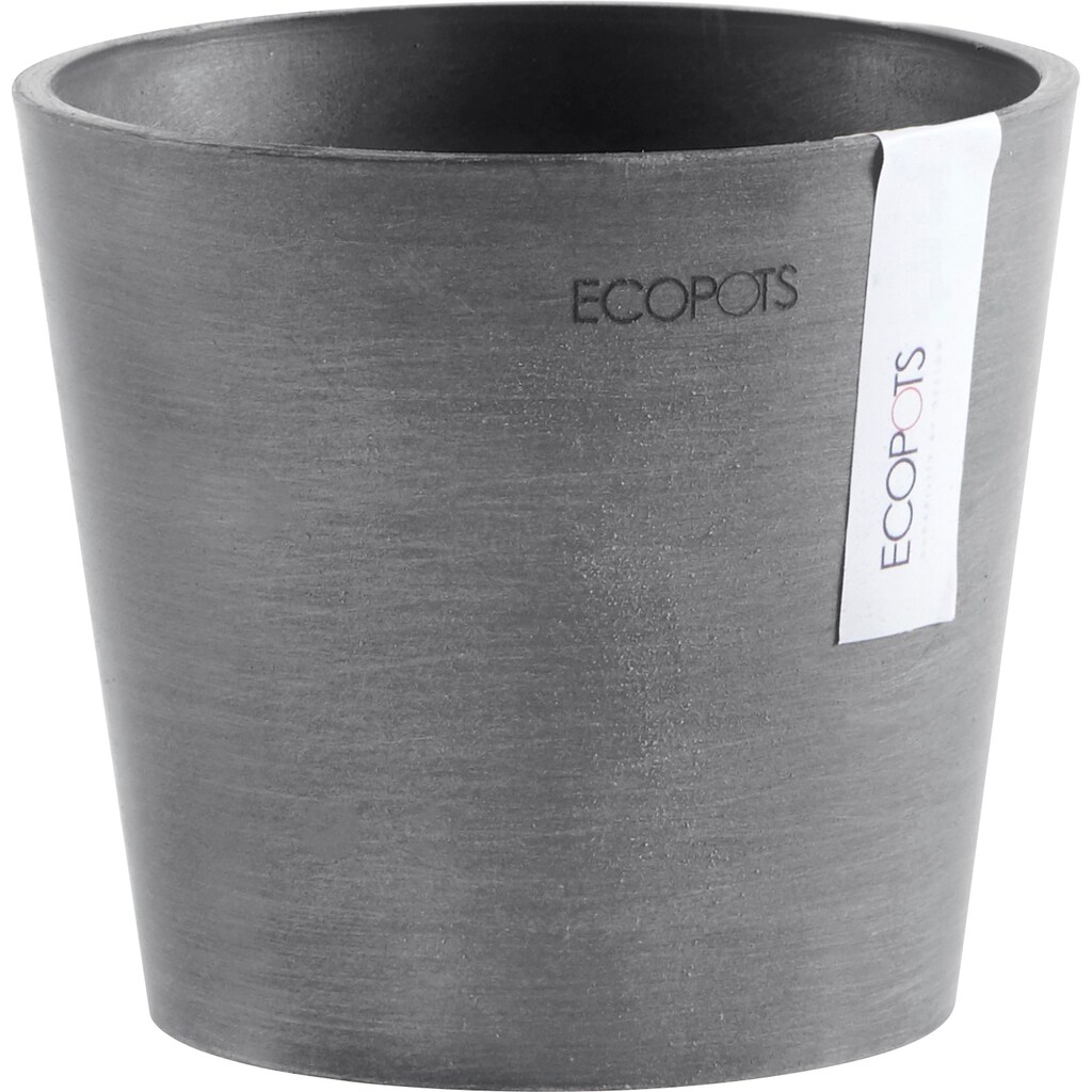 ECOPOTS Blumentopf »AMSTERDAM Mini Grey«