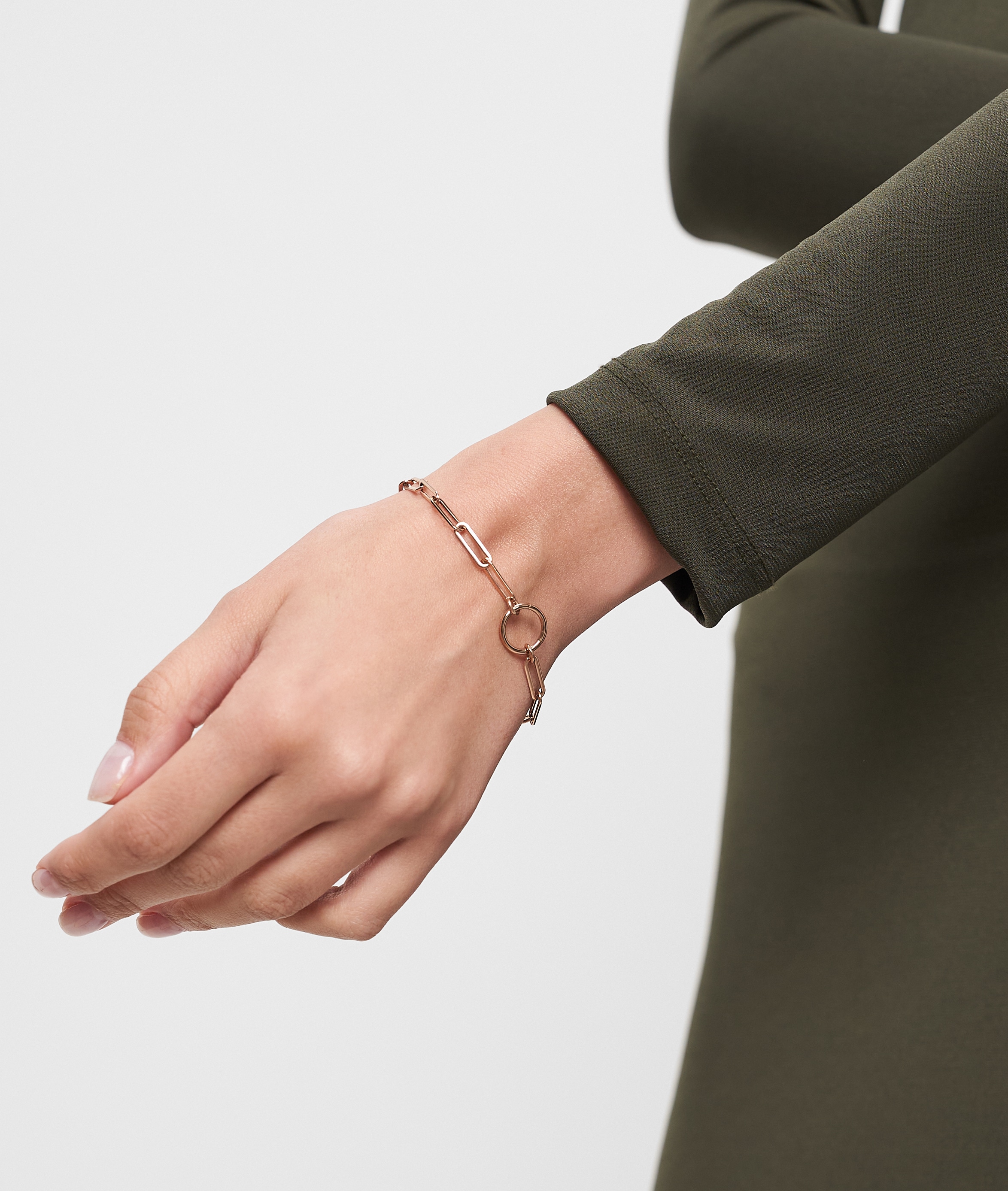 Tamaris Charm-Armband »Schmuck Geschenk Edelstahl Charm Armkette The Link Chain«