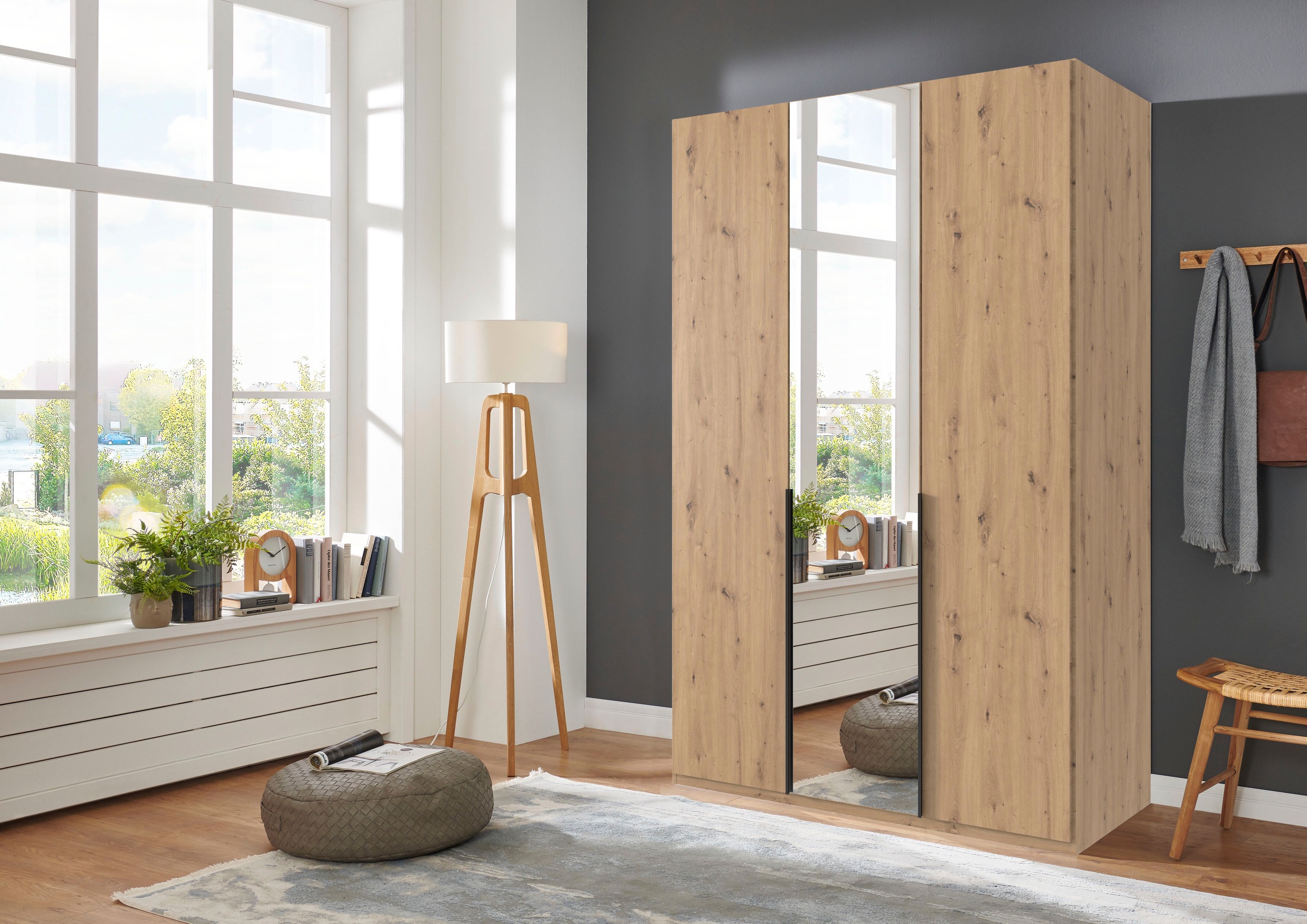 Wimex Kleiderschrank »Mugano,in 5 Breiten,2 Höhen,2 Tiefen, viele Farben, M günstig online kaufen