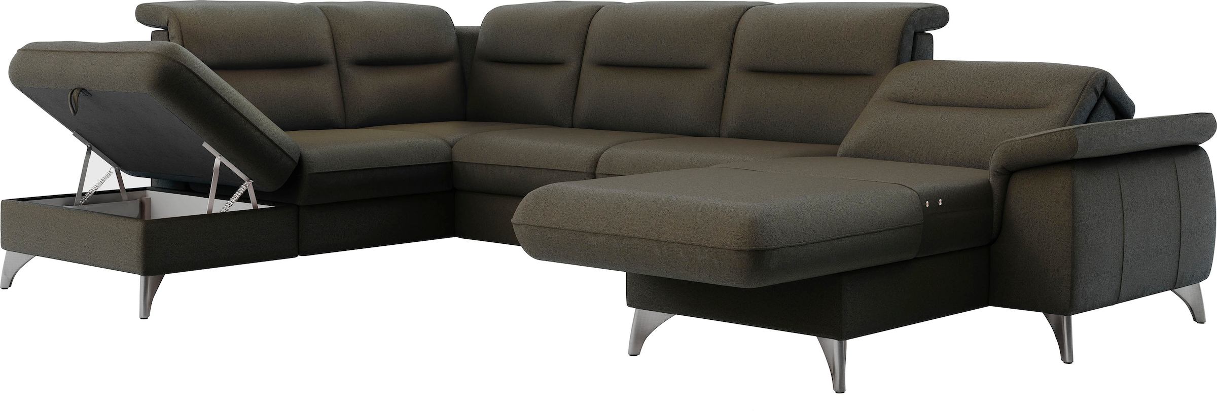 sit&more Wohnlandschaft »Astoria U-Form«, wahlweise mit motorischer Relaxfunktion