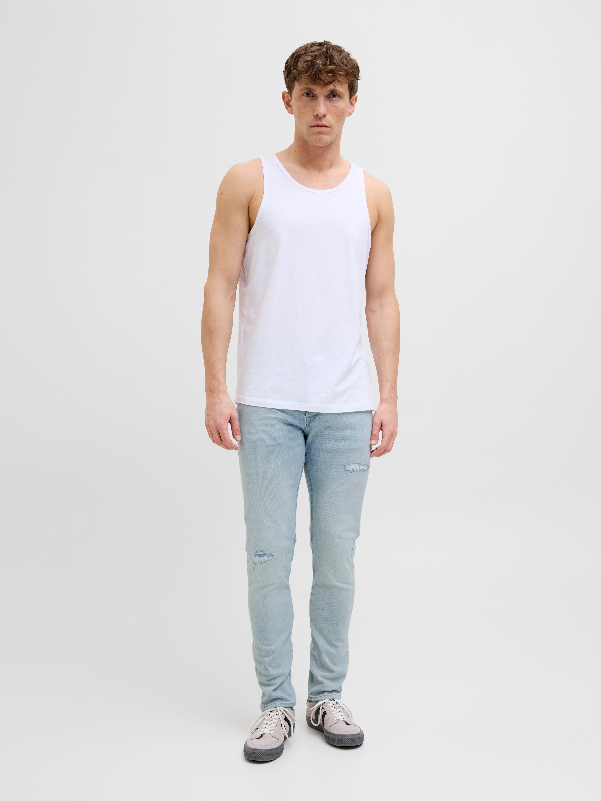 Jack & Jones Slim-fit-Jeans »JJIGLENN JJCOLE AM 672 SN«
