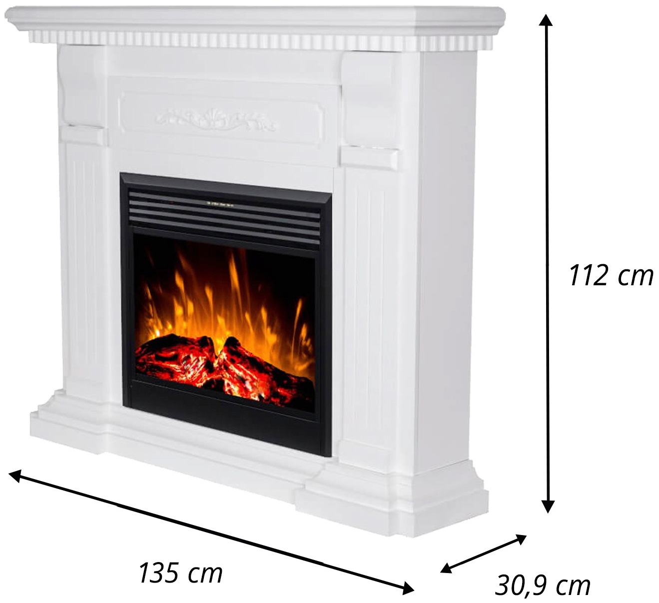 GLOW FIRE Elektrokamin »Hermes« online kaufen | Quelle.de