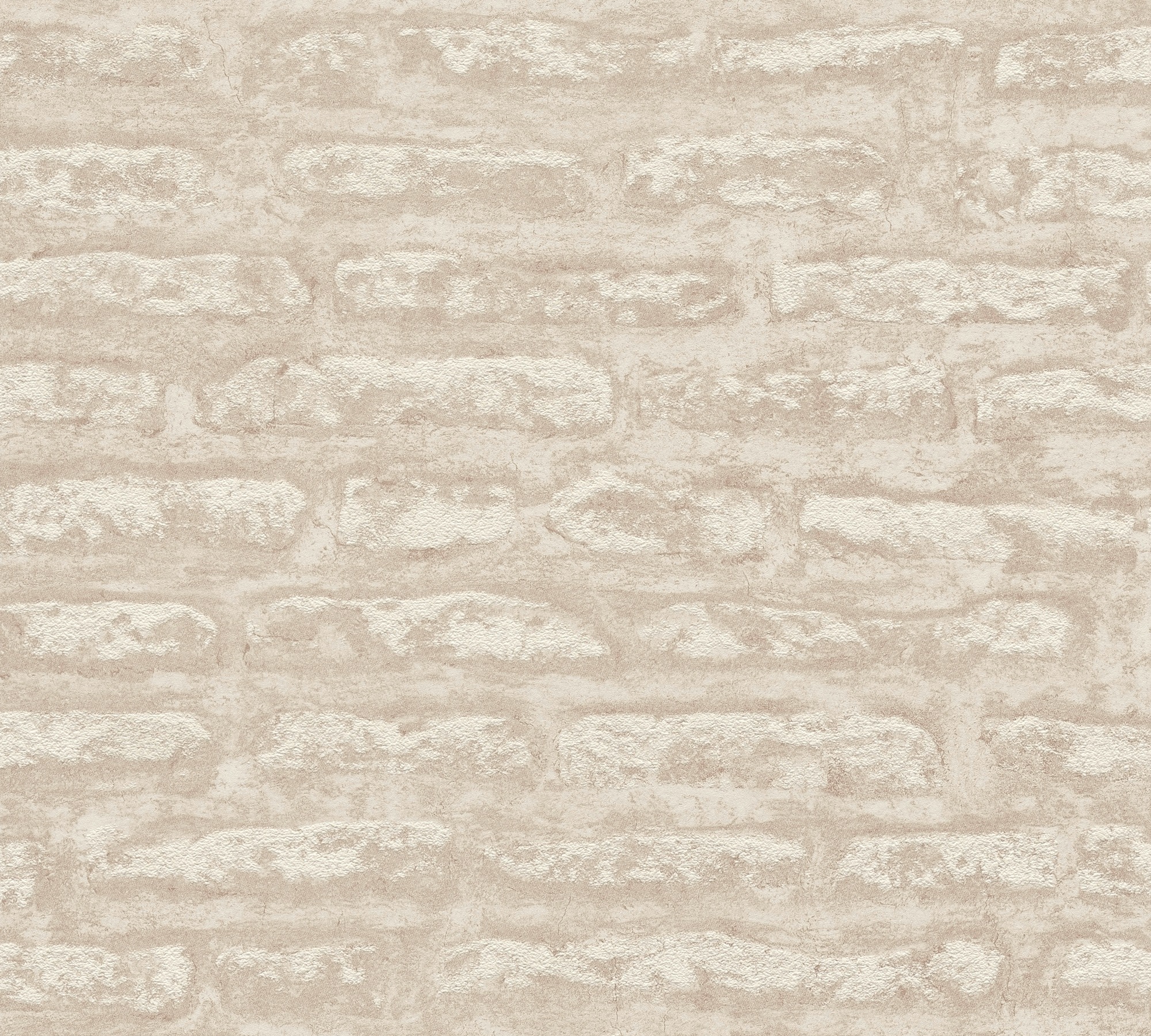 A.S. Création Vliestapete »Attractive 2 Tapete Steinwand«, matt-gemustert-neutral, Steinoptik steintapete steinoptik steinwand Hellbraun Tapeten Design
