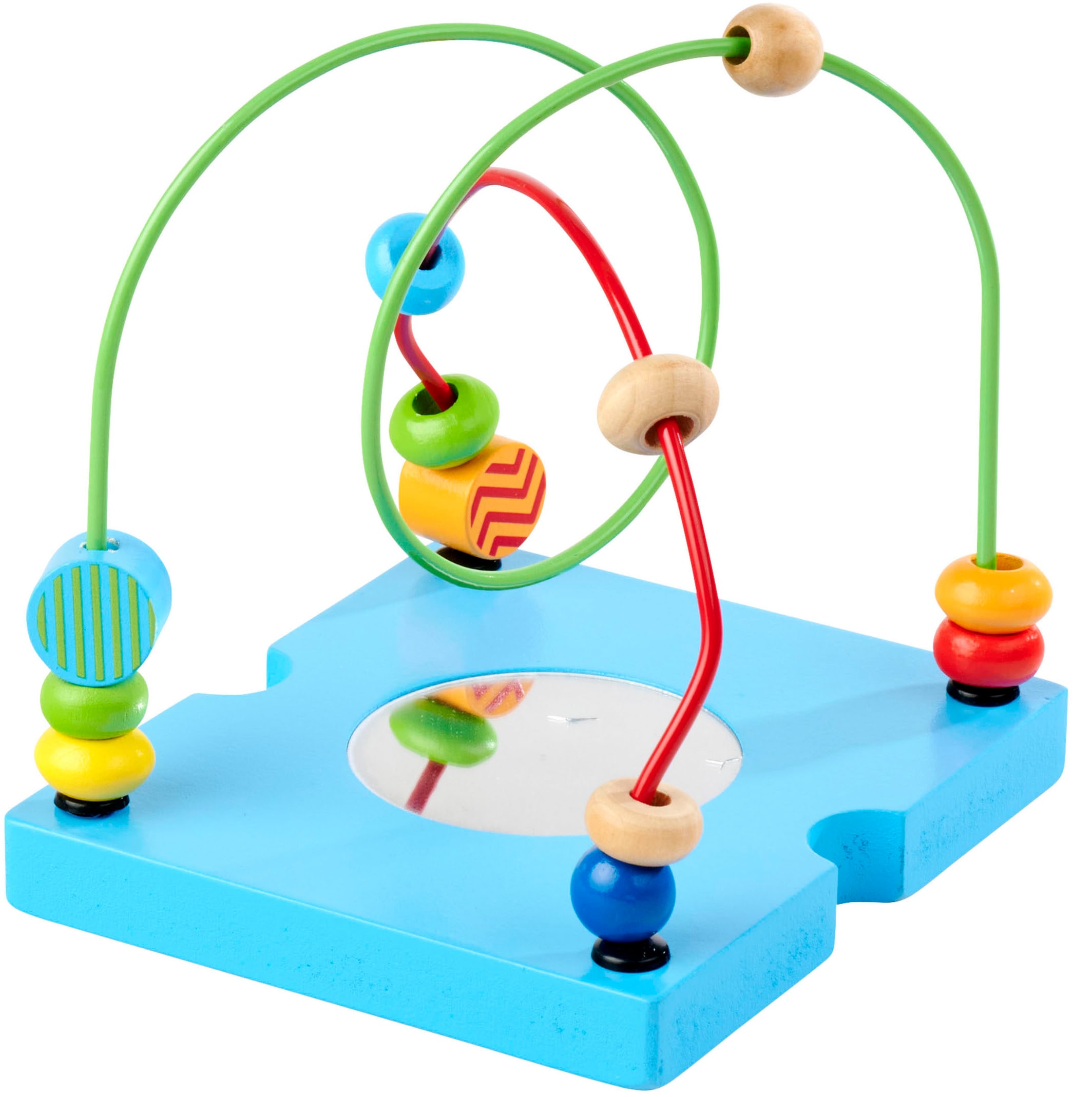 Eichhorn Motorikwürfel »Kleiner Spiel- und Lernwürfel« mit abnehmbarer Motorikschleife