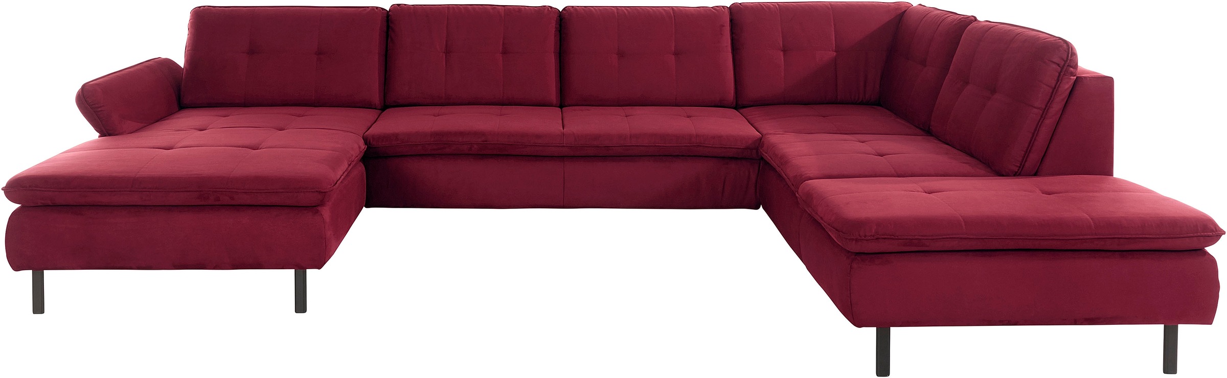 Home affaire Wohnlandschaft »Birkholm U-Form« Armlehnverstellung, auch in E günstig online kaufen