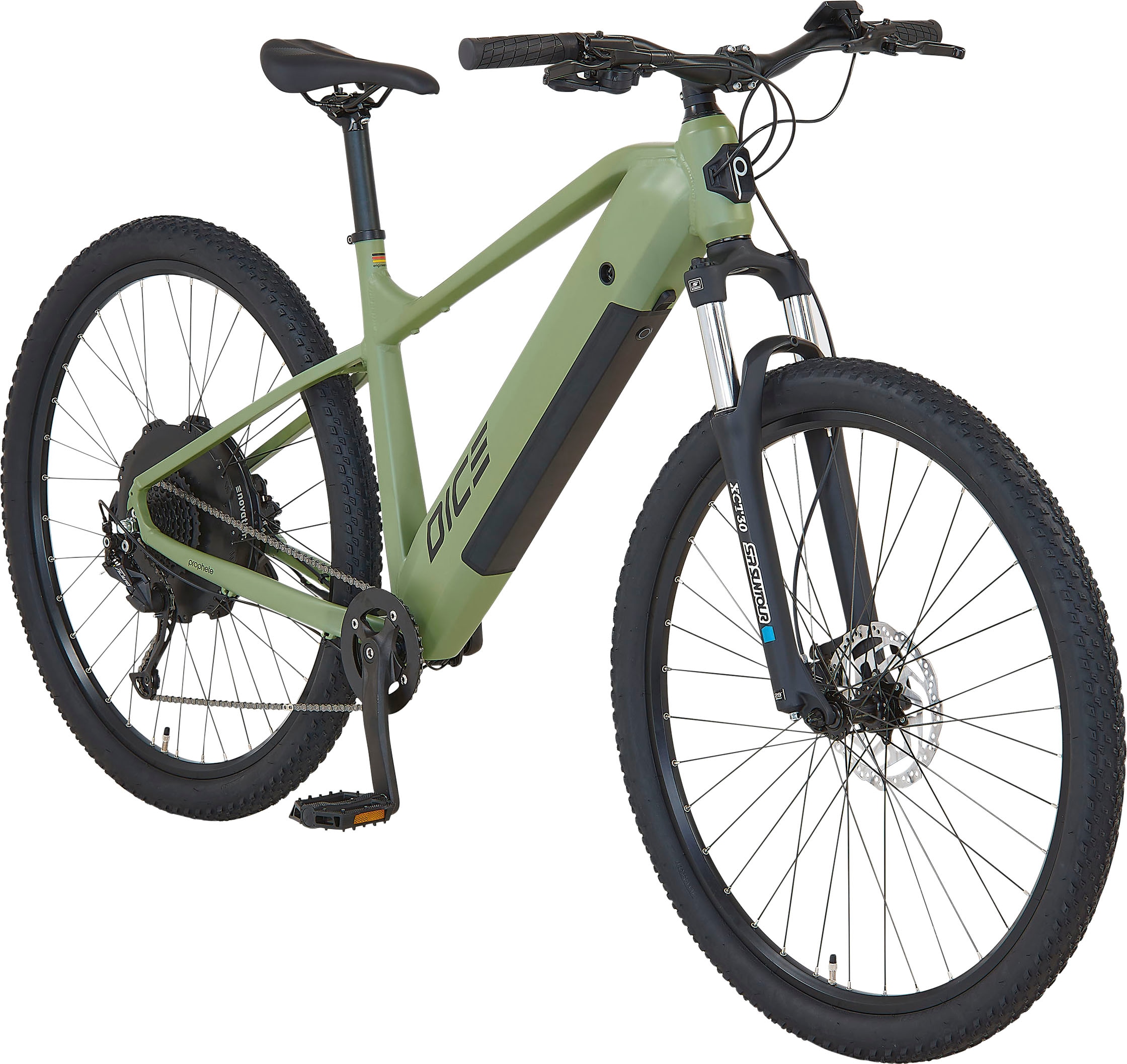 Prophete E-Bike »Dice 2.8«, 9 Gang, Shimano, Alivio, Heckmotor 250 W