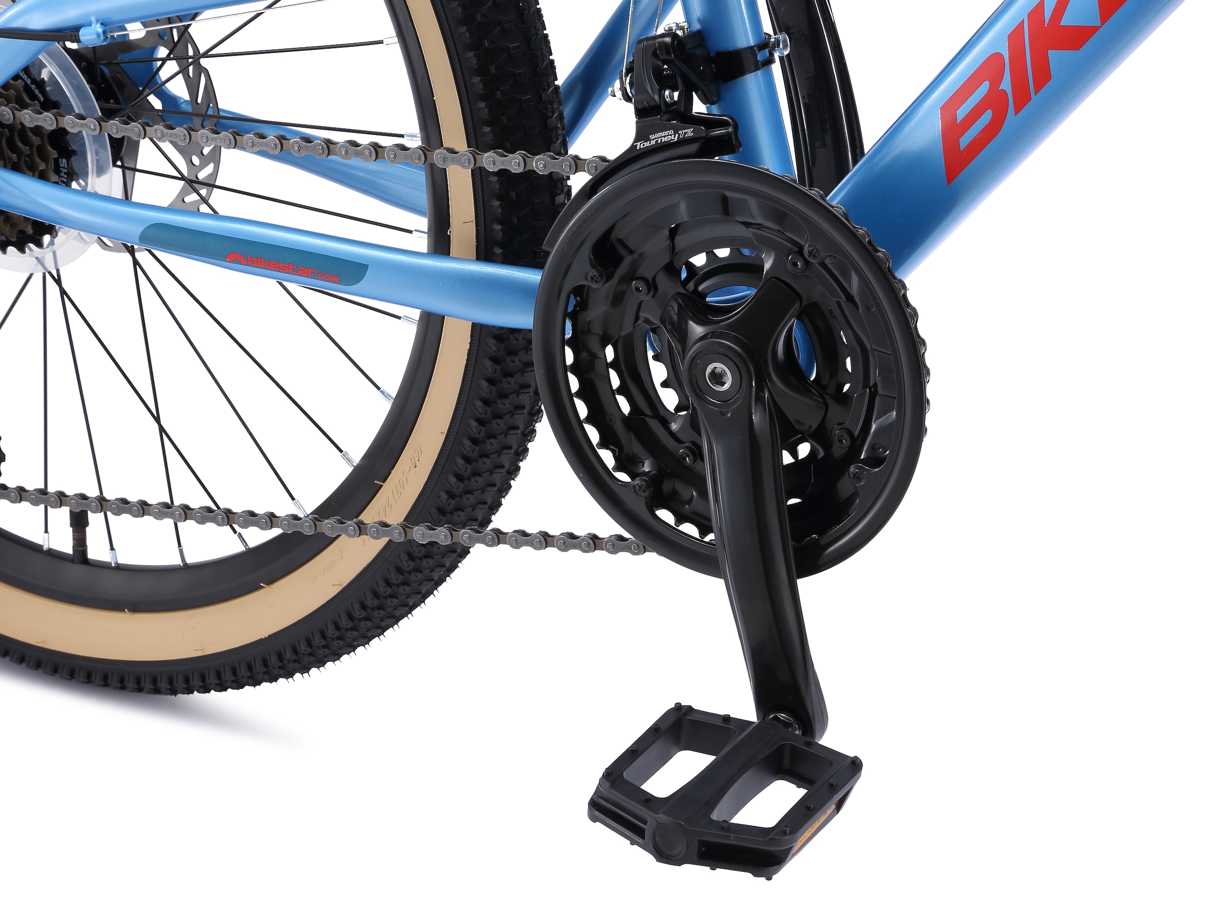 Bikestar Jugendfahrrad 21 Gang Shimano RD-TY21 Schaltwerk Kettenschaltung