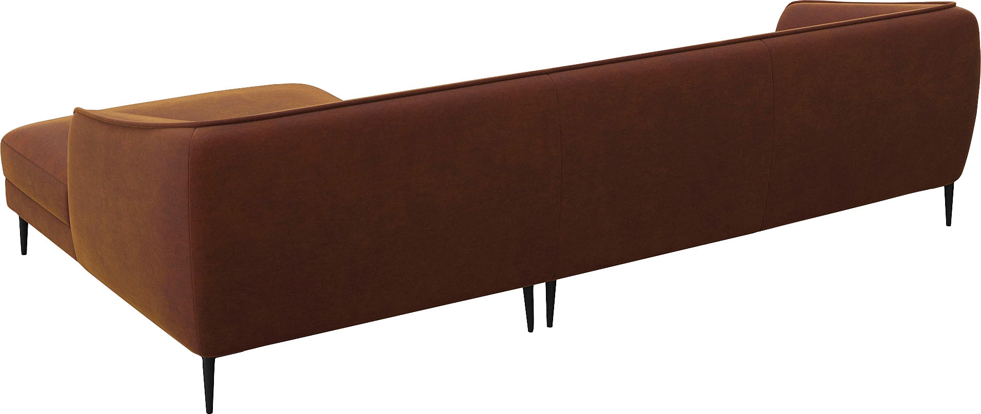 FLEXLUX Ecksofa »Belle Designsofa, L-Form, B/T 288/149 cm«, Skandinavisches Design, In hochwertiger Verarbeitung