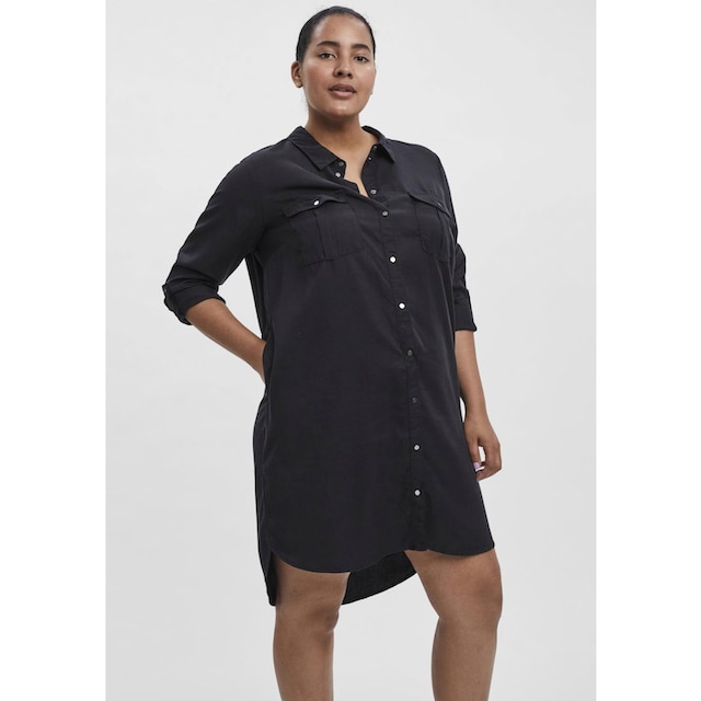Vero Moda Curve Jeanskleid »VMSILA LS SHORT DRESS MIX GA CURVE NOOS« im  Online-Shop bestellen
