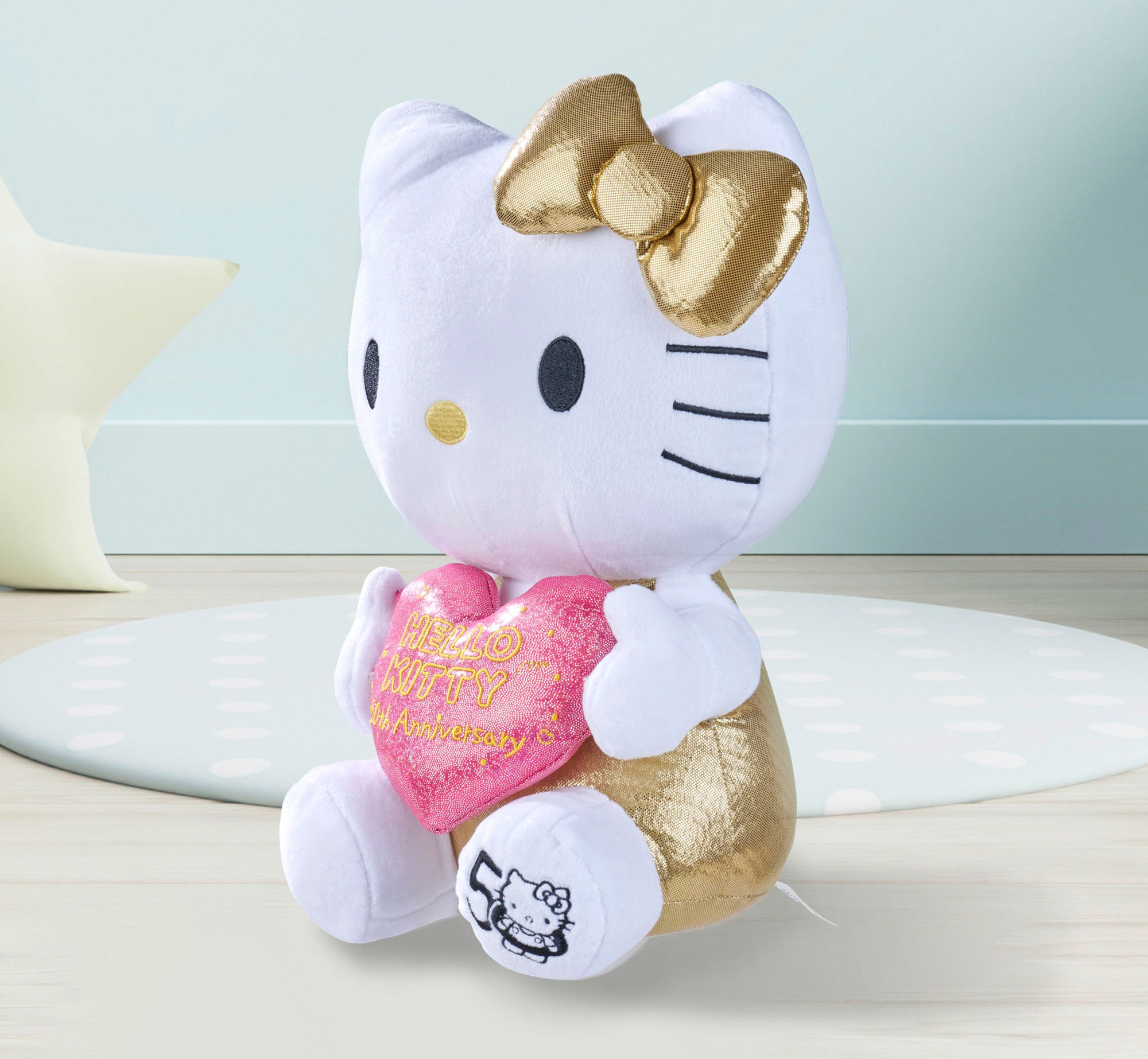 SIMBA Plüschfigur »Hello Kitty 50. Jubiläum, 30 cm«