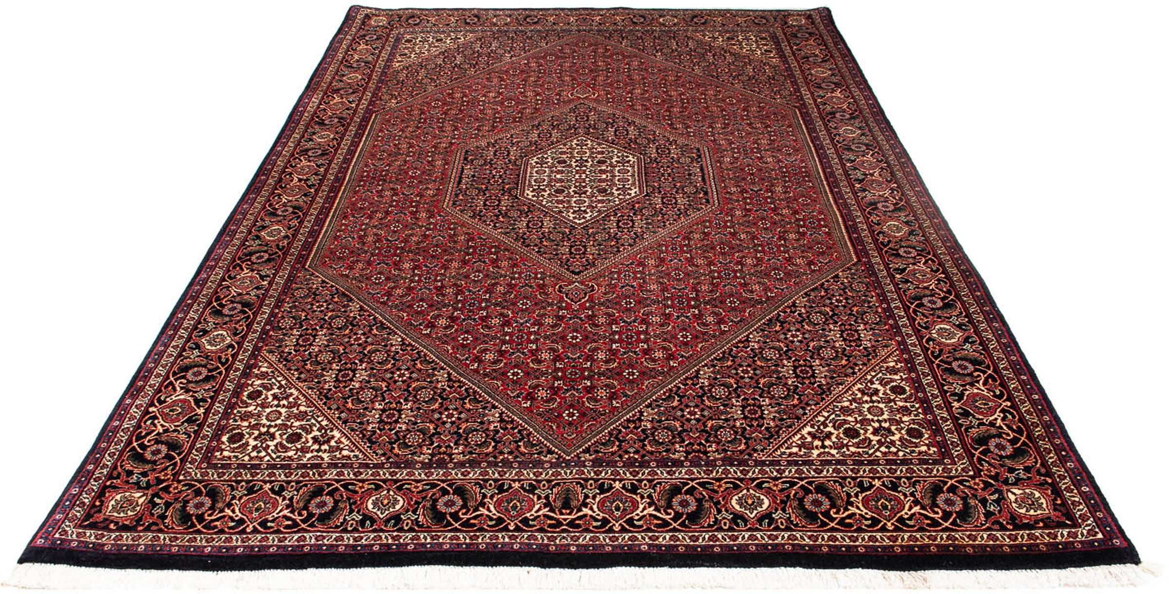 morgenland Orientteppich »Perser - Bidjar - 261 x 164 cm - dunkelrot«, rech günstig online kaufen