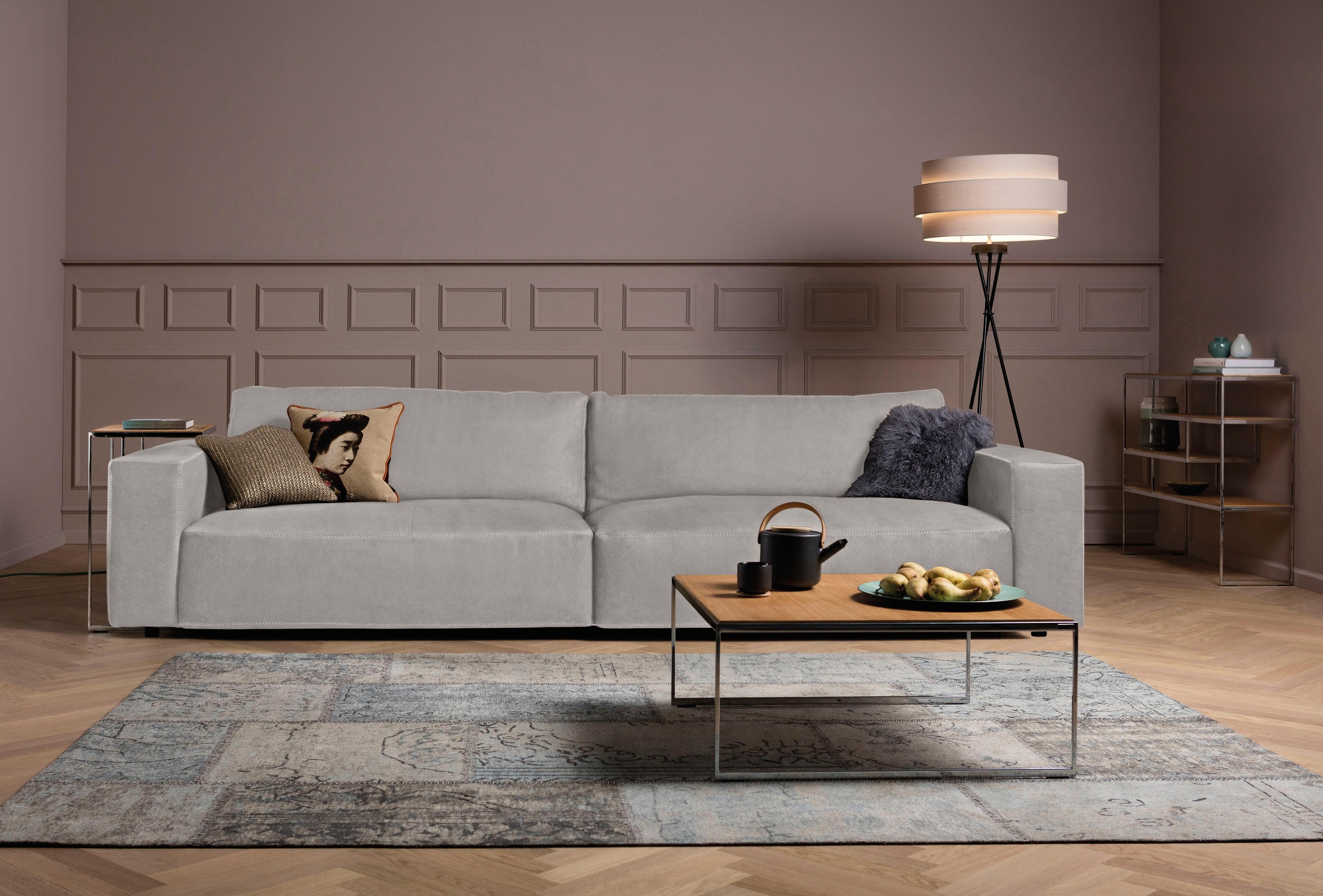Musterring Big-Sofa »LUCIA«, in vielen Qualitäten und 4 unterschiedlichen N günstig online kaufen