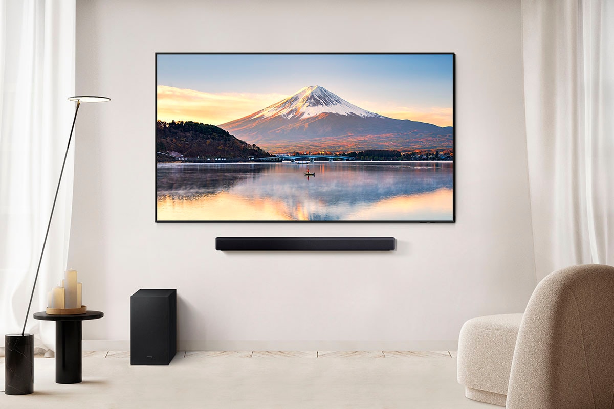Samsung Soundbar »HW-B460GF/ZG Soundbar«, 2.1-Kanal Sound System, Dolby Audio I DTS Virtual:X, Bass-Boost-Modus