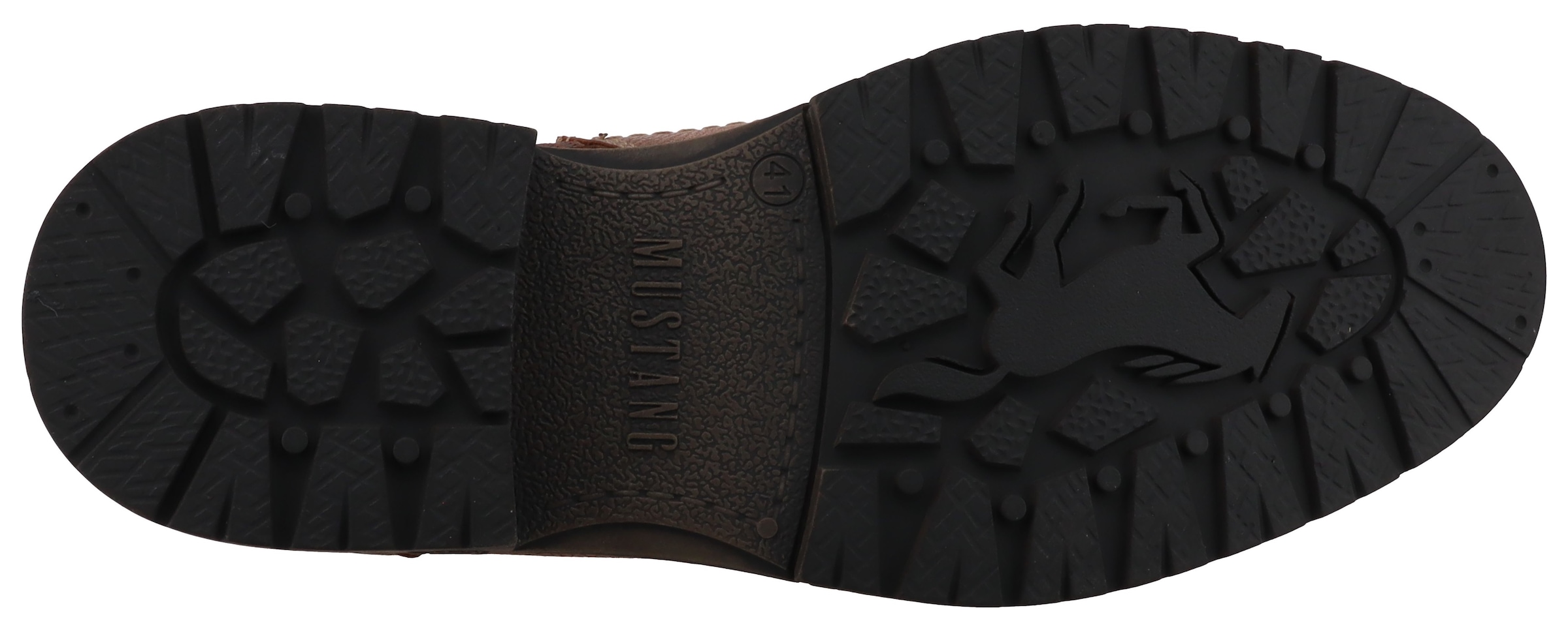 Mustang Shoes Schnürboots »Marcas«, Business Stiefel, Boots mit Textilfutter
