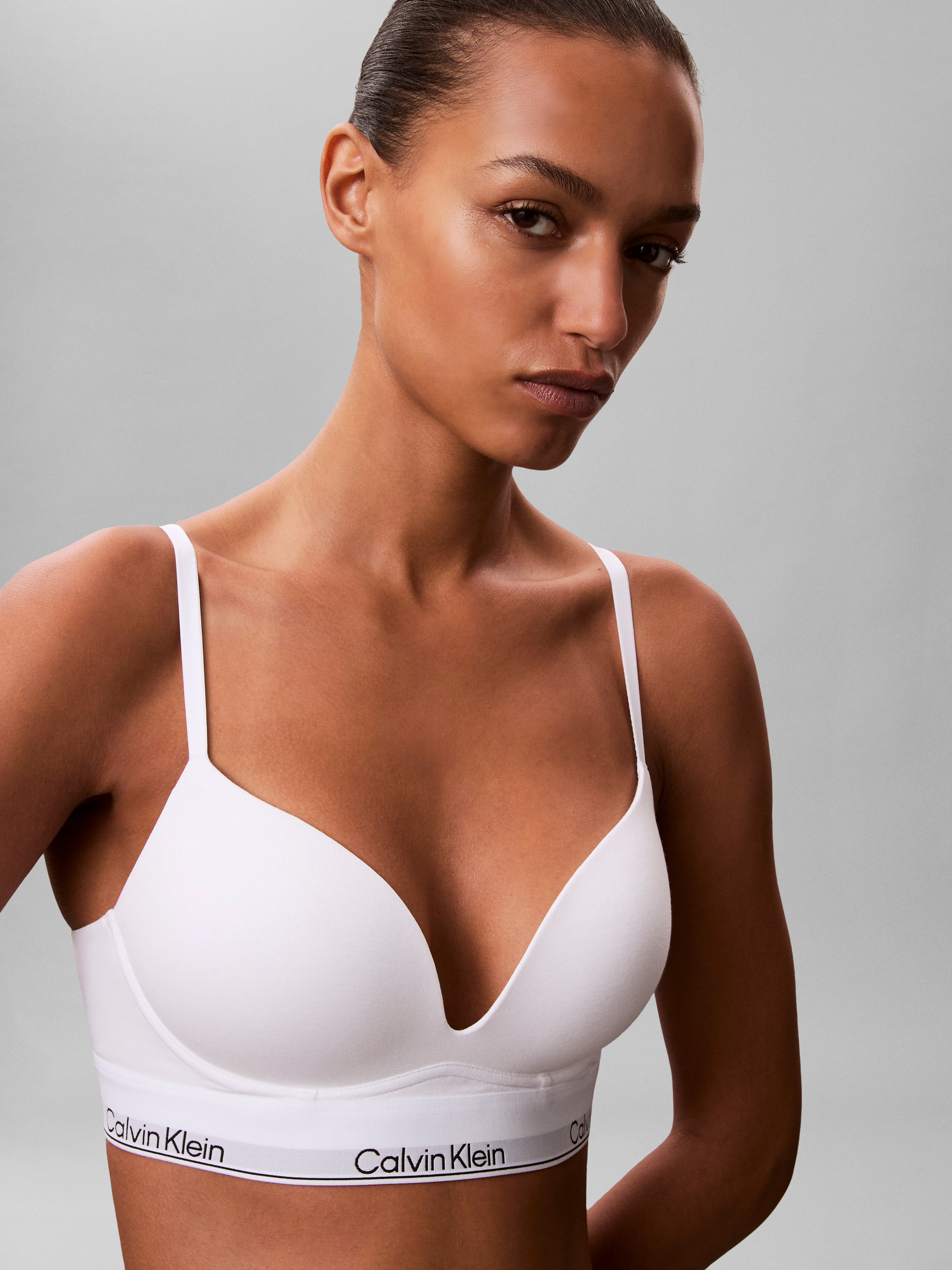 Calvin Klein Underwear »PLUNGE PUSH UP« mit Logobund