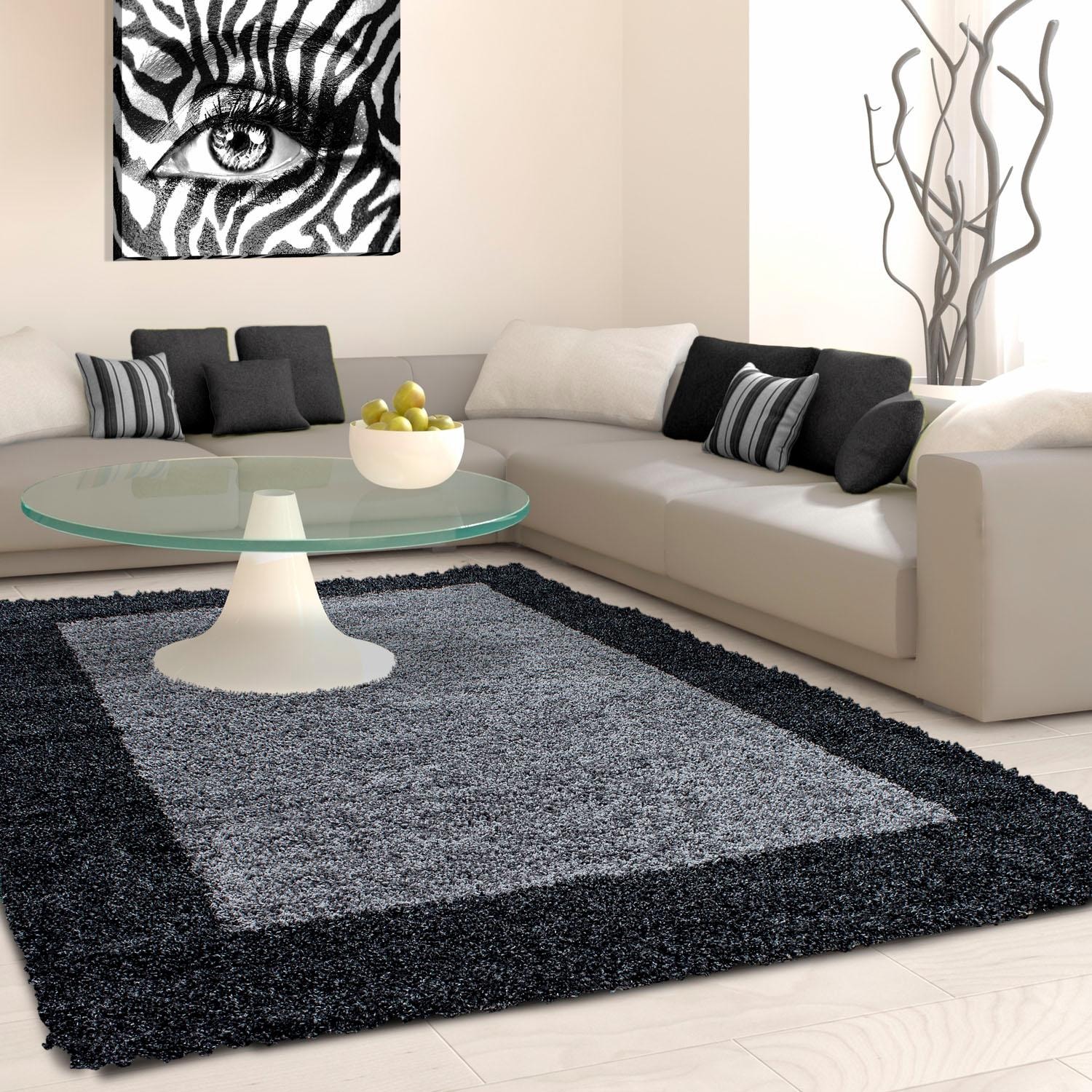 Ayyildiz Teppiche Hochflor-Teppich »Life Shaggy 1503«, rechteckig, 30 mm Höhe, als Läufer und in rund erhältlich, Shaggy, Langflor, Wohnzimmer