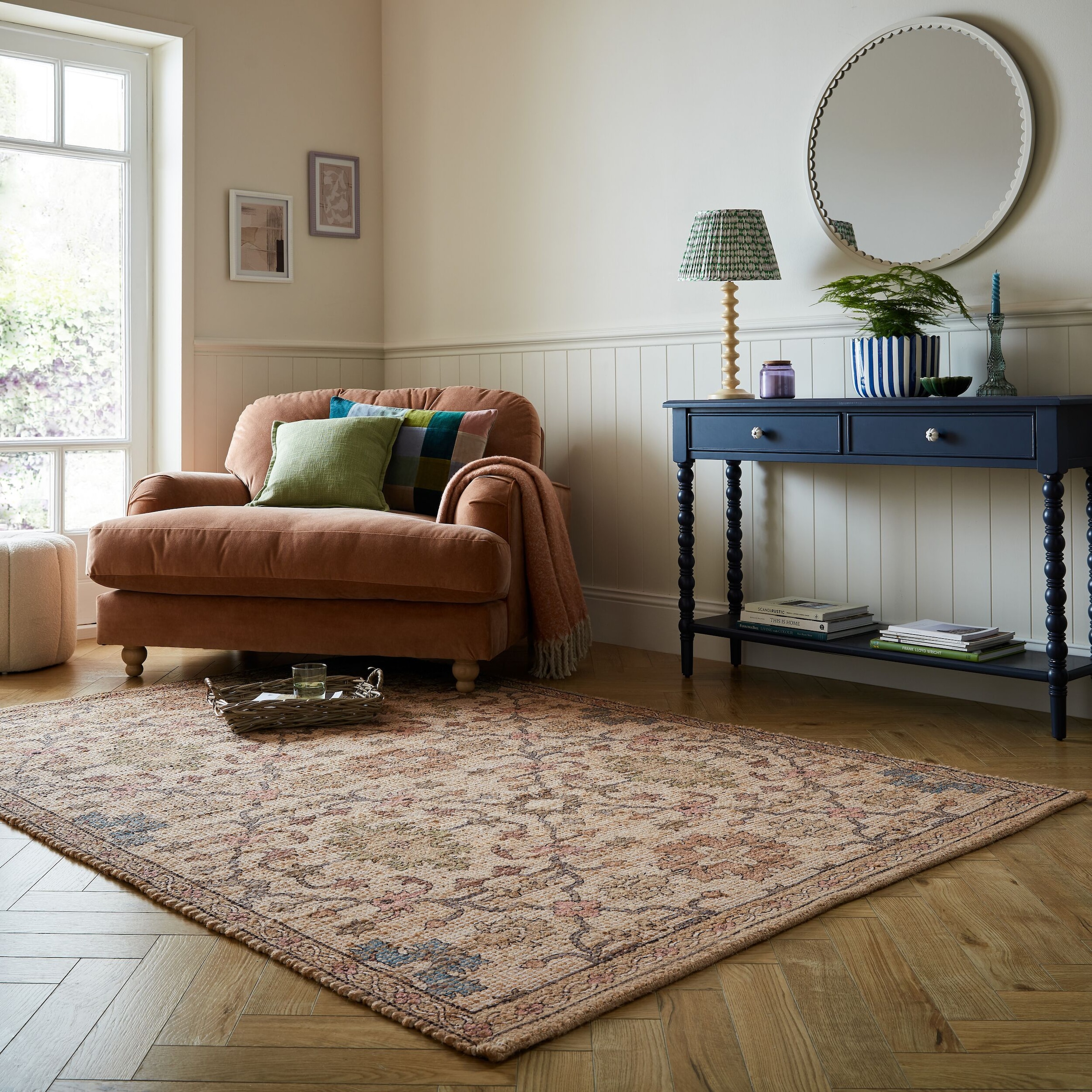 FLAIR RUGS Teppich »Celine Jute« rechteckig 1 mm Höhe Chenille-Jutemischung günstig online kaufen