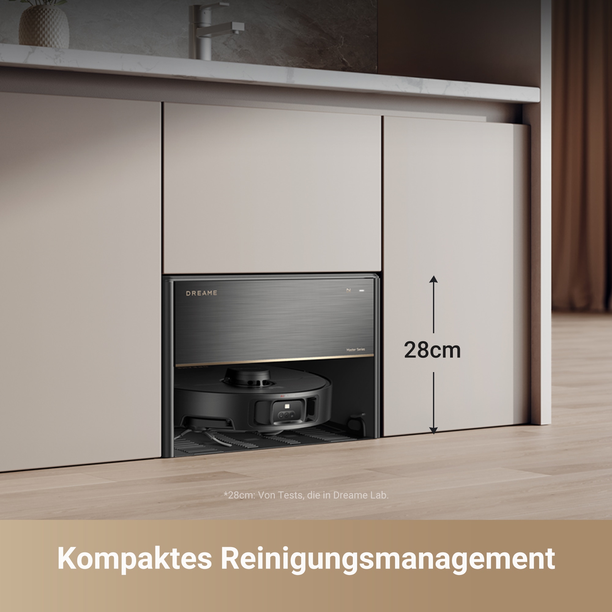 Dreame Saugroboter »Dreame X40 Master mit Wischfunktion«, 12.000Pa Saugkraft, 8-in-1-Basisstation mit automatischer Wartung