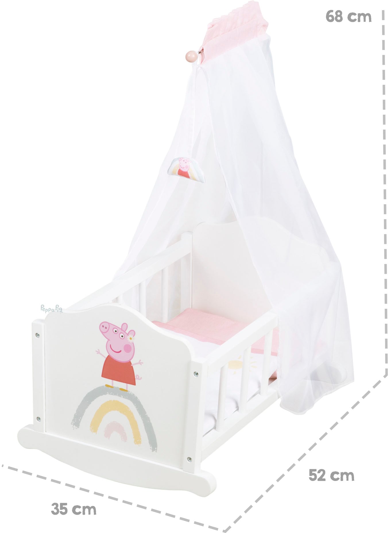roba® Puppenwiege »Peppa Pig«